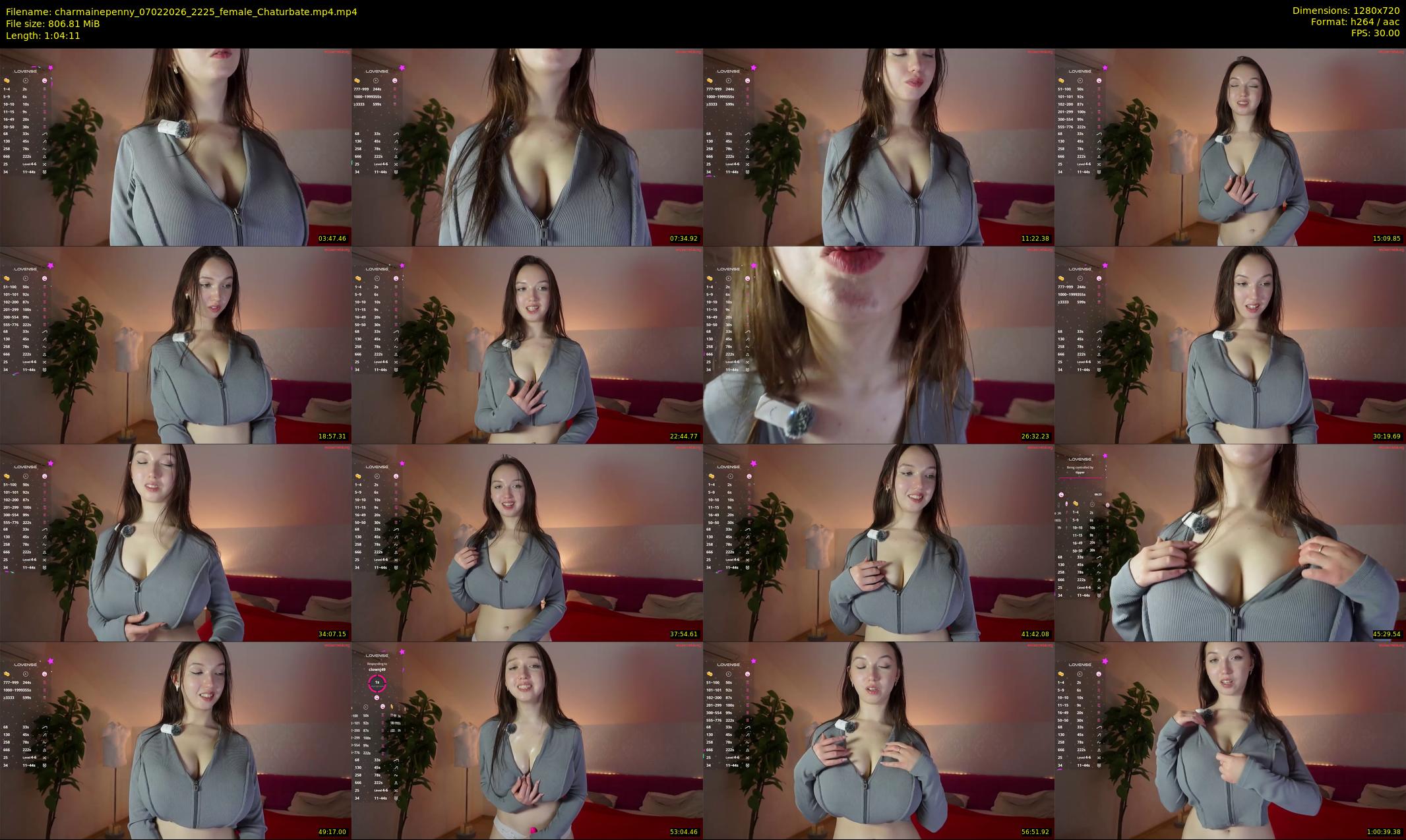 charmainepenny — 65 minute Chaturbate female cam show recording, 720p, Feb 7, 2026