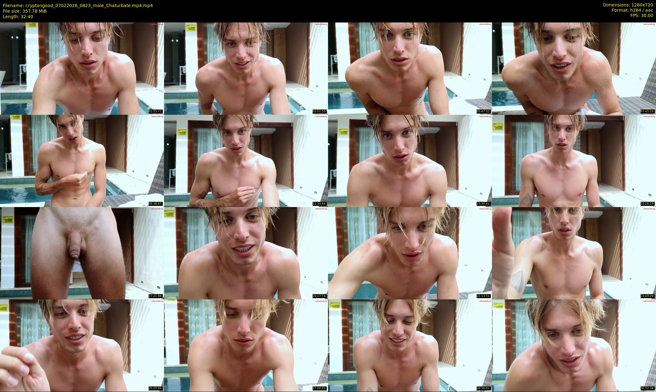 cryptongood — 33 minute Chaturbate male cam show recording, 720p, Feb 7, 2026