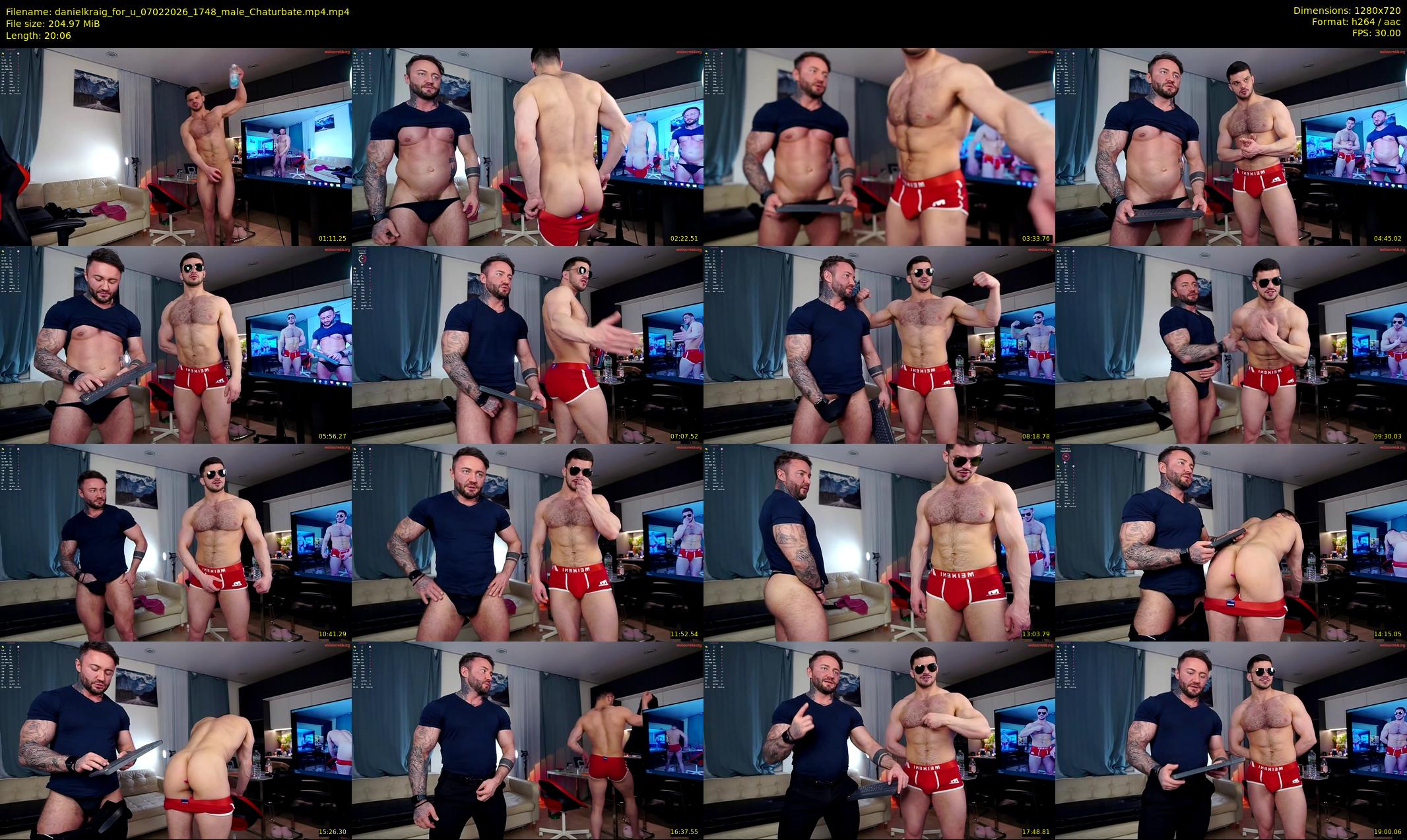 danielkraig_for_u — 21 minute Chaturbate male cam show recording, 720p, Feb 7, 2026