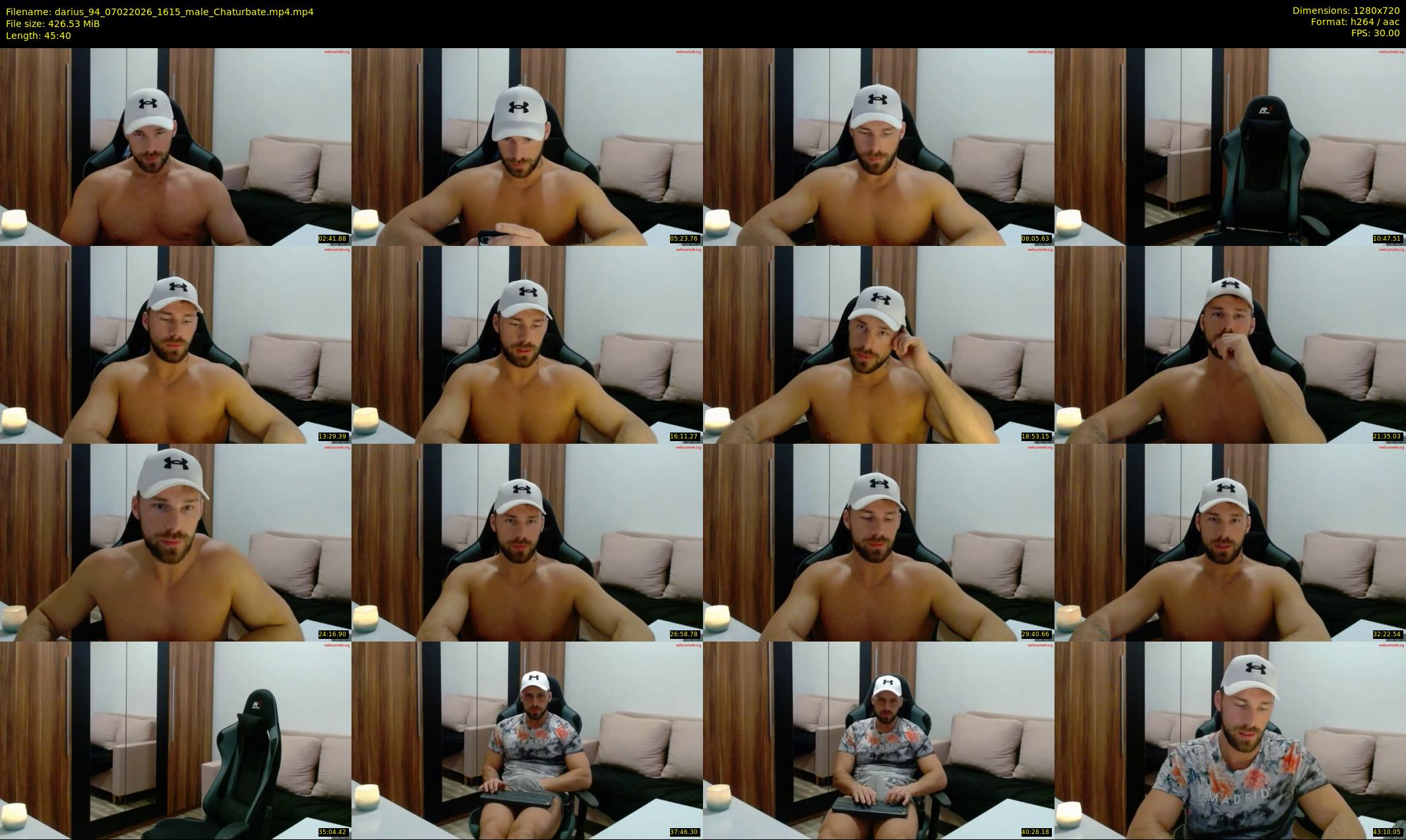 darius_94 — 46 minute Chaturbate male cam show recording, 720p, Feb 7, 2026