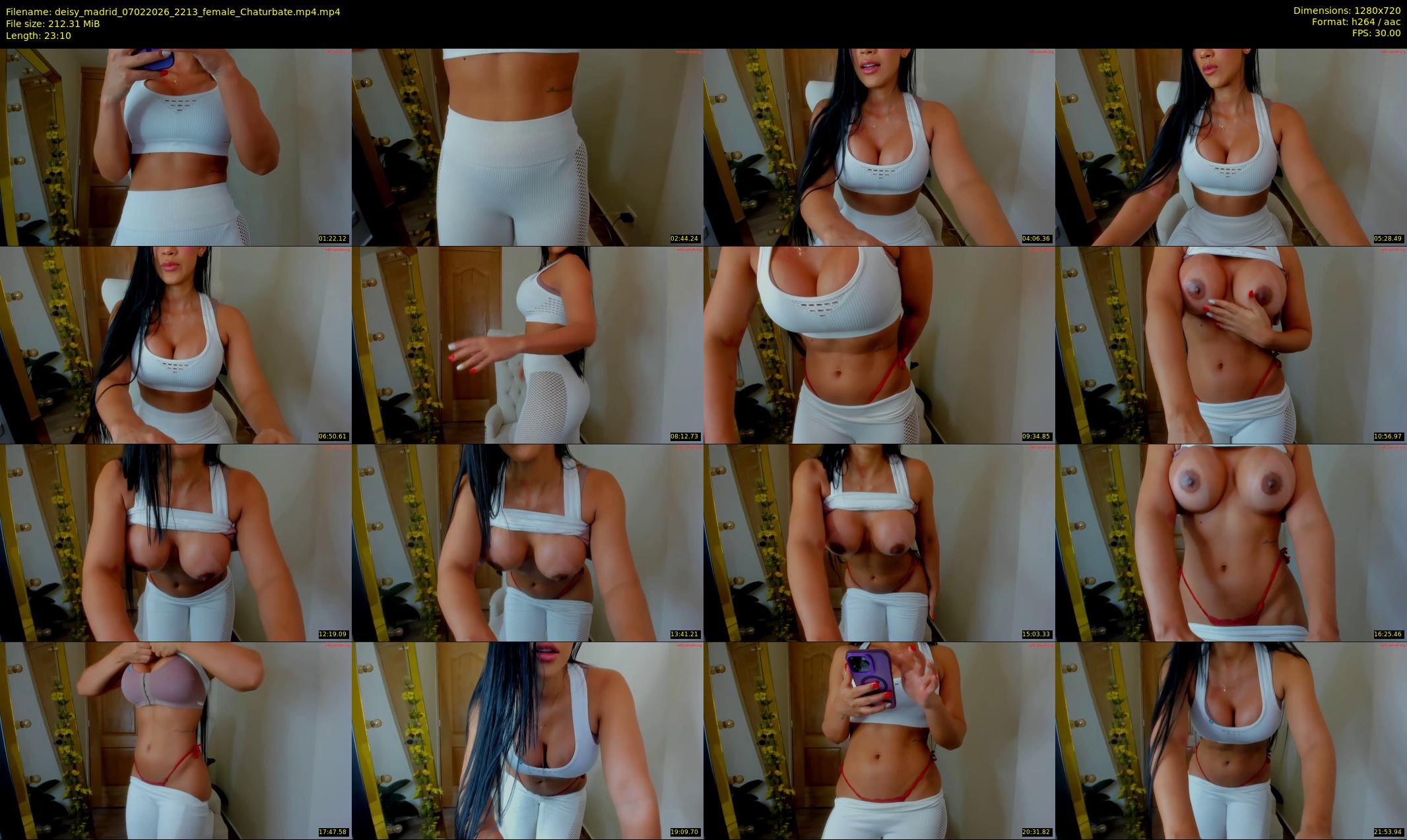 deisy_madrid — 24 minute Chaturbate female cam show recording, 720p, Feb 7, 2026