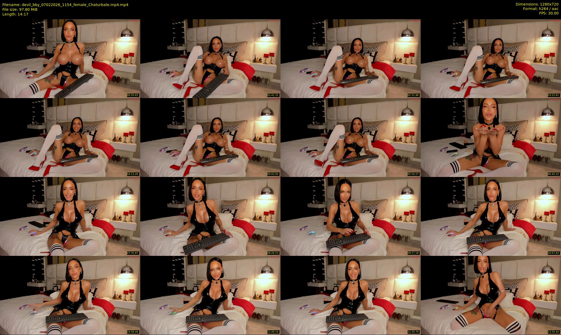 devil_bby — 15 minute Chaturbate female cam show recording, 720p, Feb 7, 2026