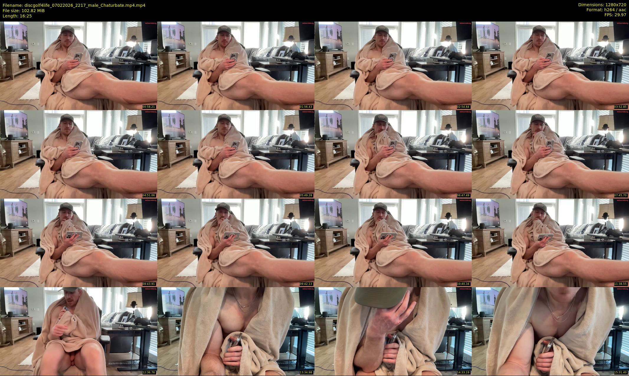 discgolf4life — 17 minute Chaturbate male cam show recording, 720p, Feb 7, 2026