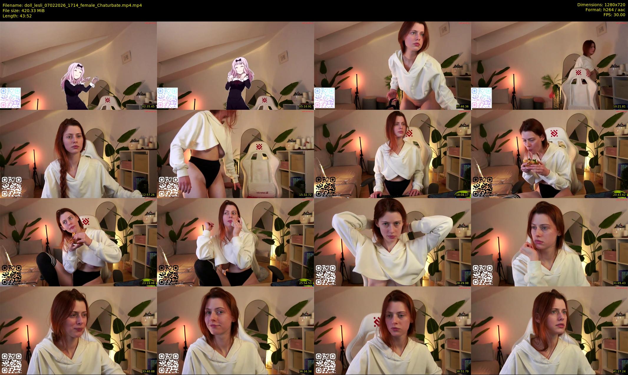 doll_lesli — 44 minute Chaturbate female cam show recording, 720p, Feb 7, 2026