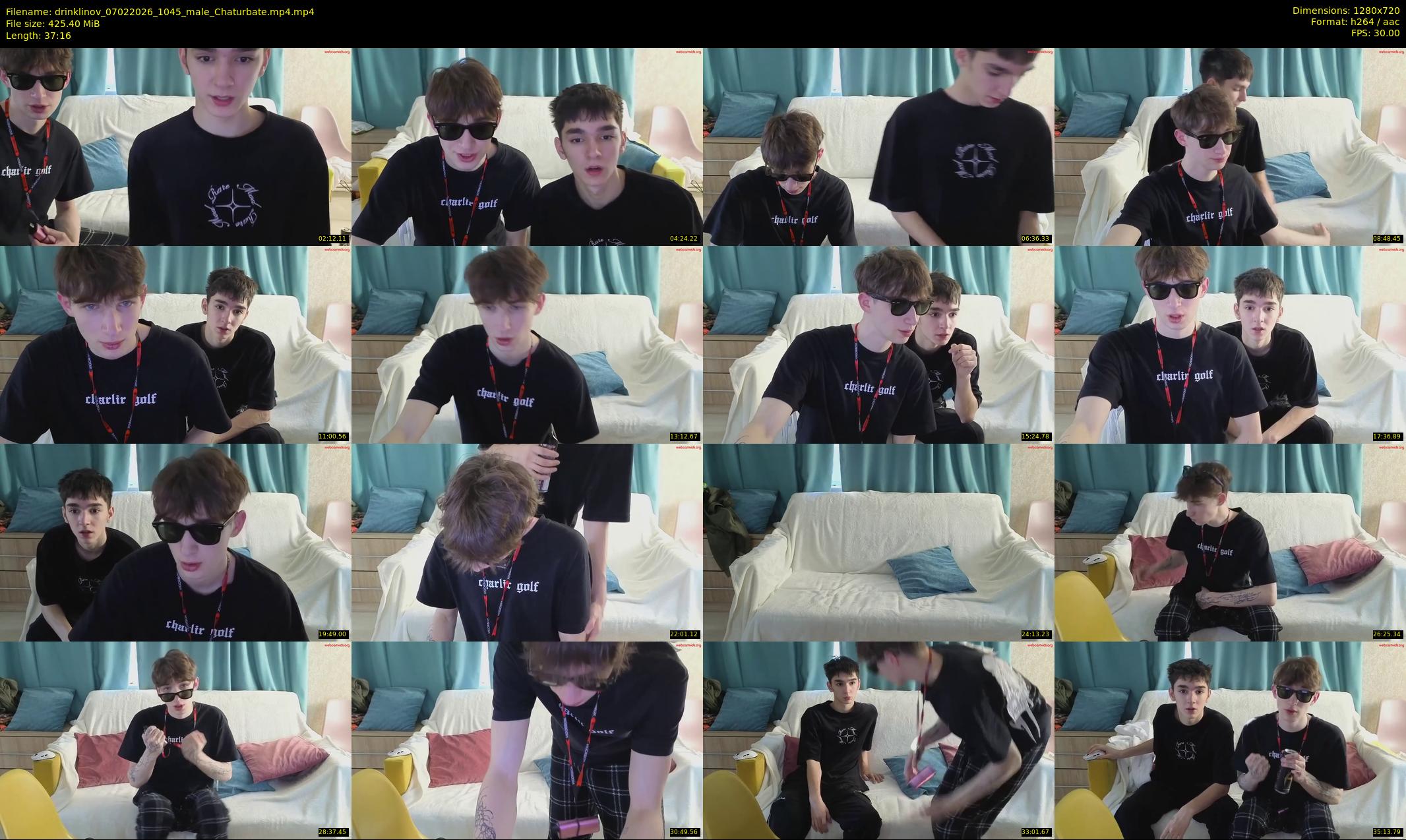drinklinov — 38 minute Chaturbate male cam show recording, 720p, Feb 7, 2026