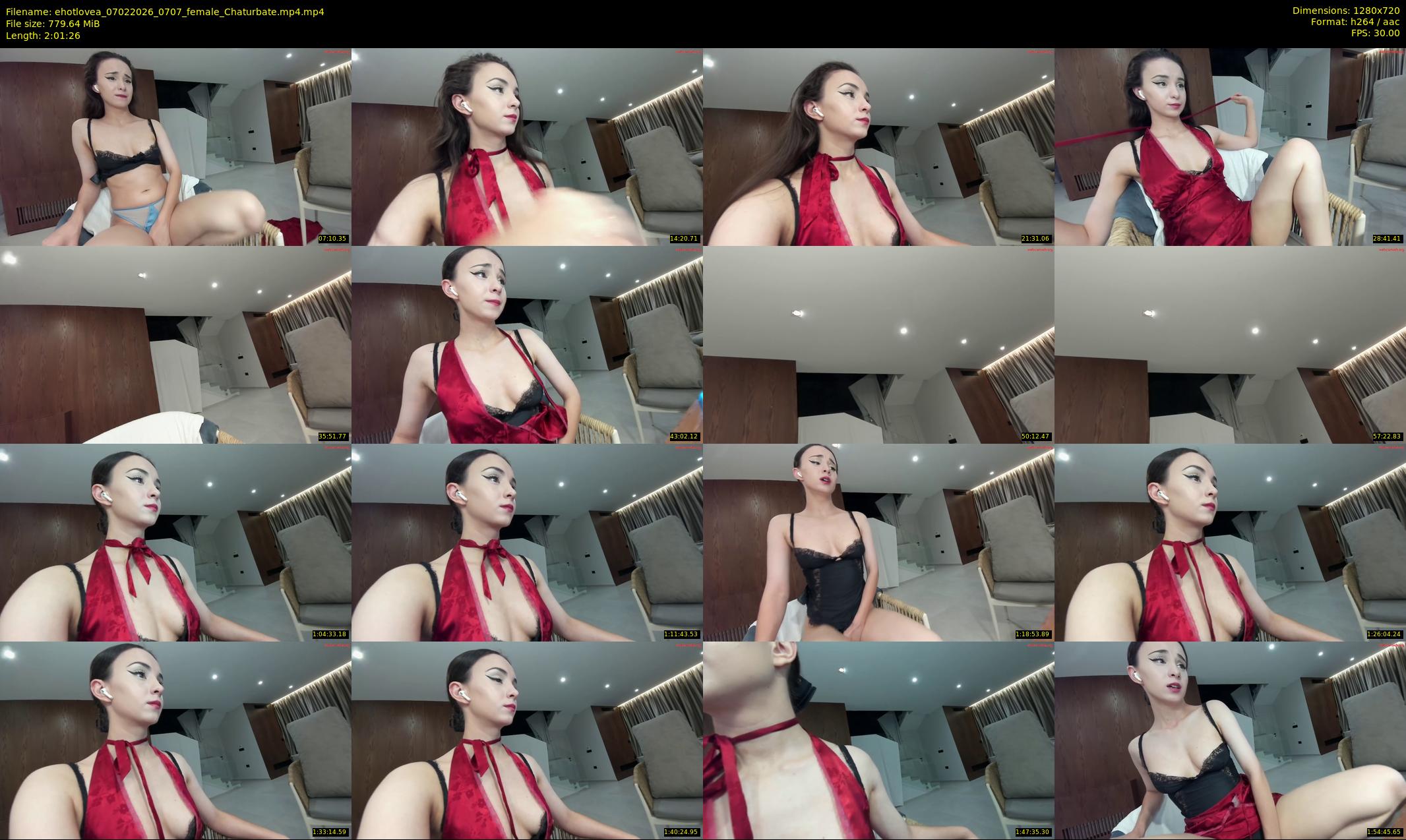ehotlovea — 122 minute Chaturbate female cam show recording, 720p, Feb 7, 2026