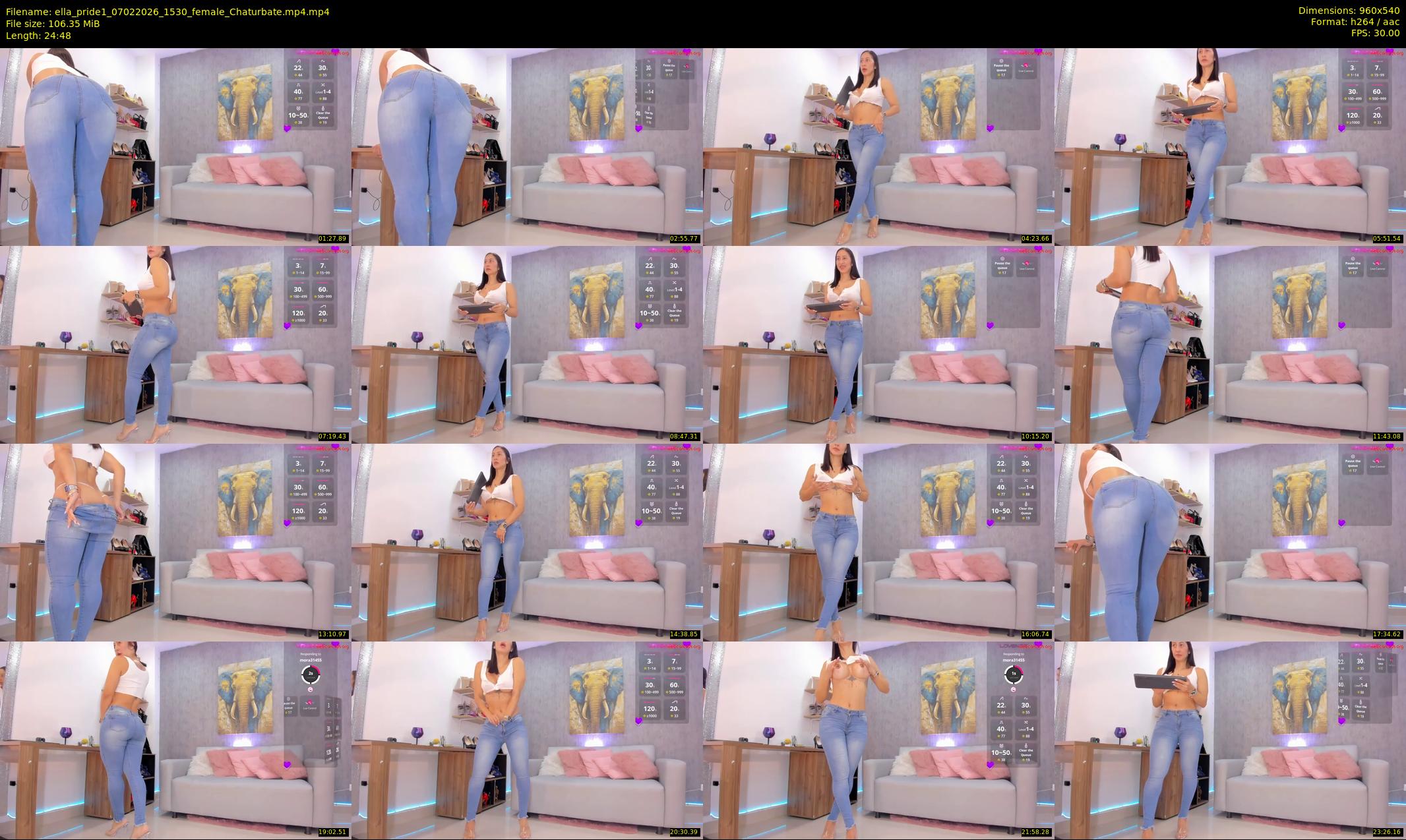 ella_pride1 — 25 minute Chaturbate female cam show recording, 480p, Feb 7, 2026