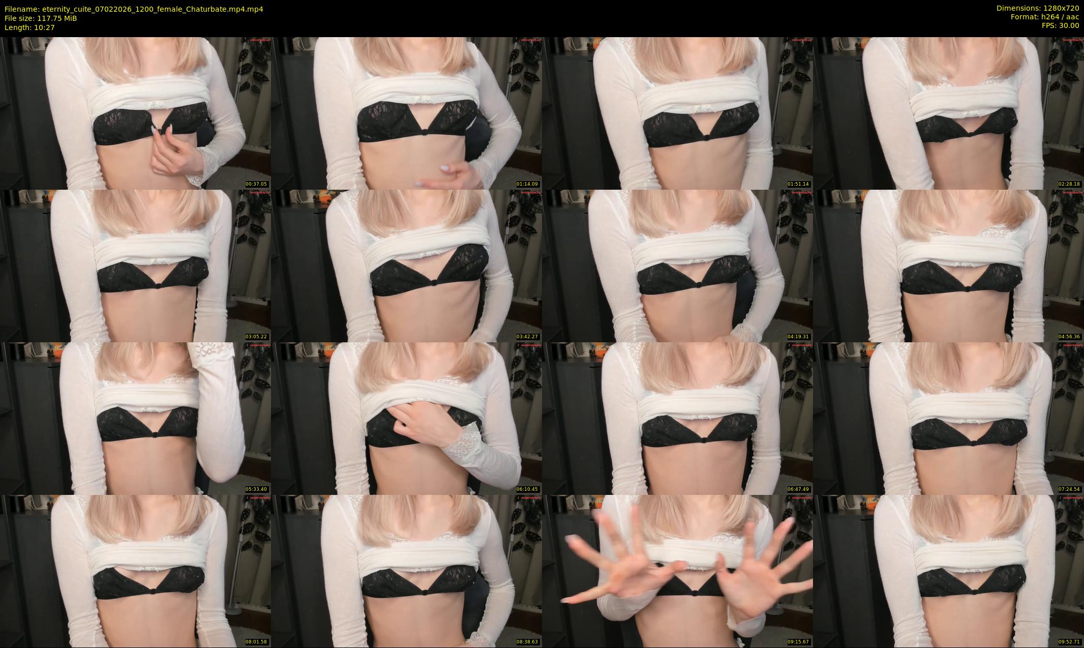 eternity_cuite — 11 minute Chaturbate female cam show recording, 720p, Feb 7, 2026
