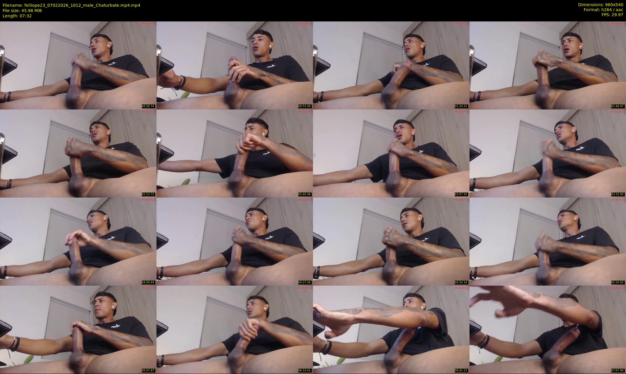 felilope23 — 8 minute Chaturbate male cam show recording, 480p, Feb 7, 2026