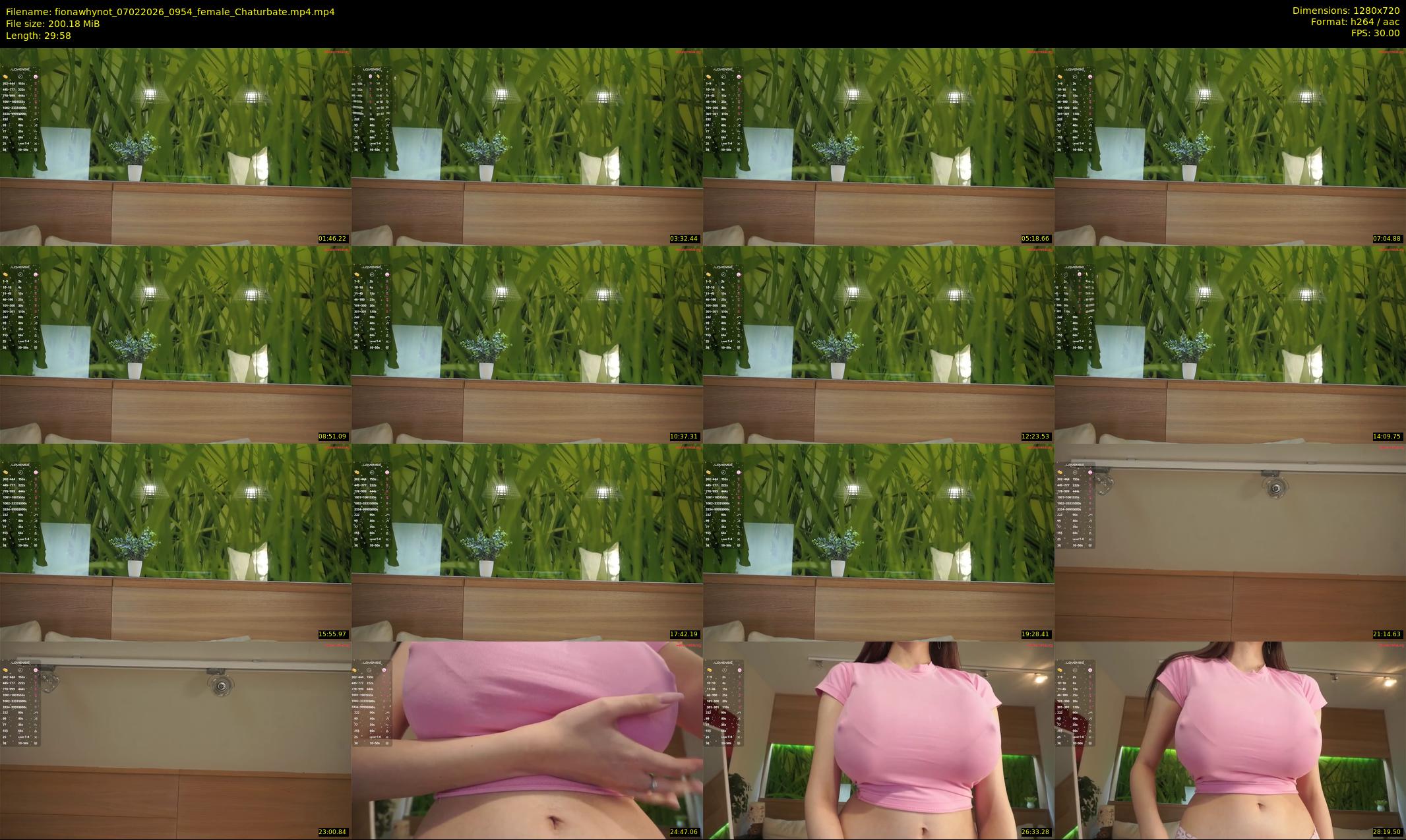 fionawhynot — 30 minute Chaturbate female cam show recording, 720p, Feb 7, 2026