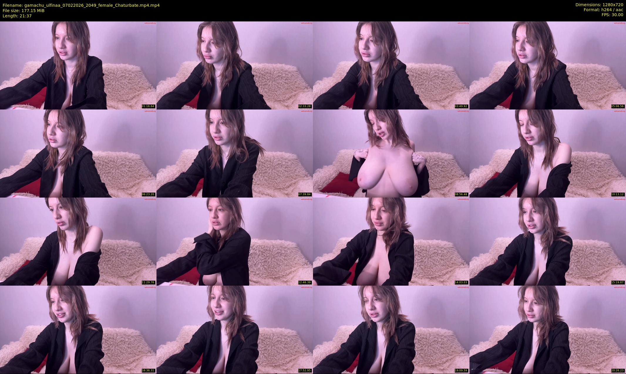 gamachu_ulfinaa — 22 minute Chaturbate female cam show recording, 720p, Feb 7, 2026