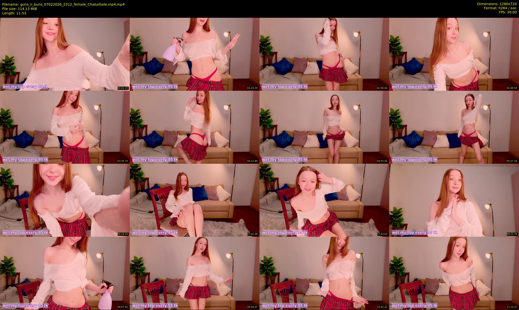 guns_n_buns — 12 minute Chaturbate female cam show recording, 720p, Feb 7, 2026