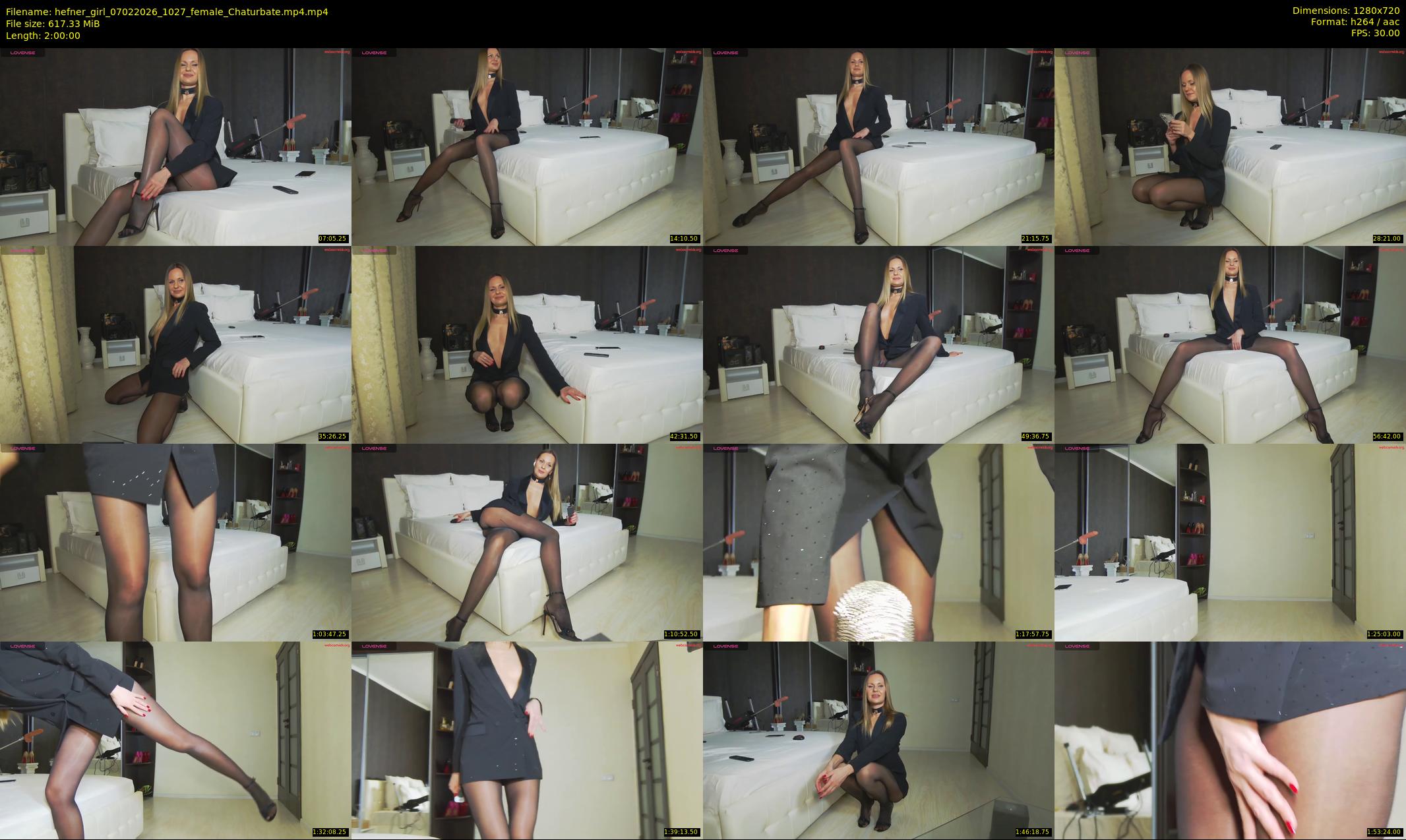 hefner_girl — 120 minute Chaturbate female cam show recording, 720p, Feb 7, 2026