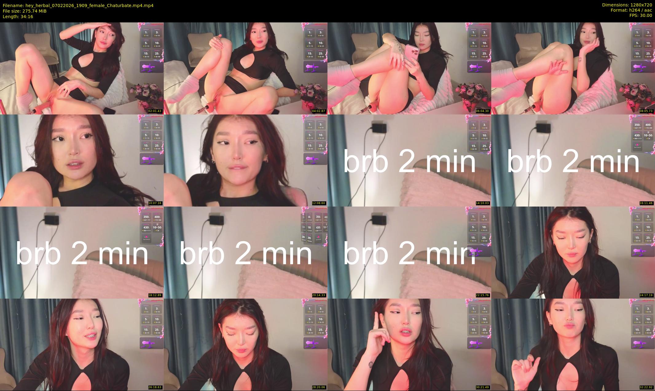 hey_herbal — 35 minute Chaturbate female cam show recording, 720p, Feb 7, 2026