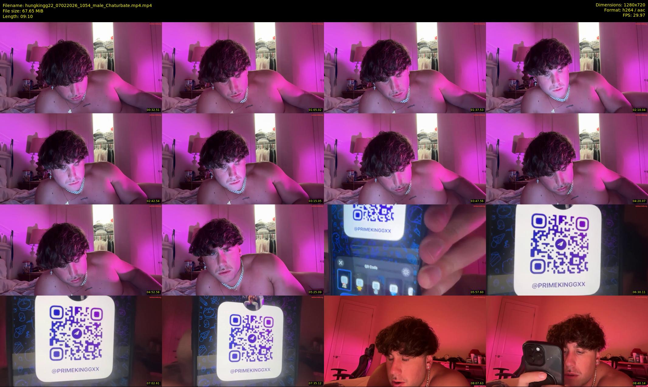 hungkingg22 — 10 minute Chaturbate male cam show recording, 720p, Feb 7, 2026