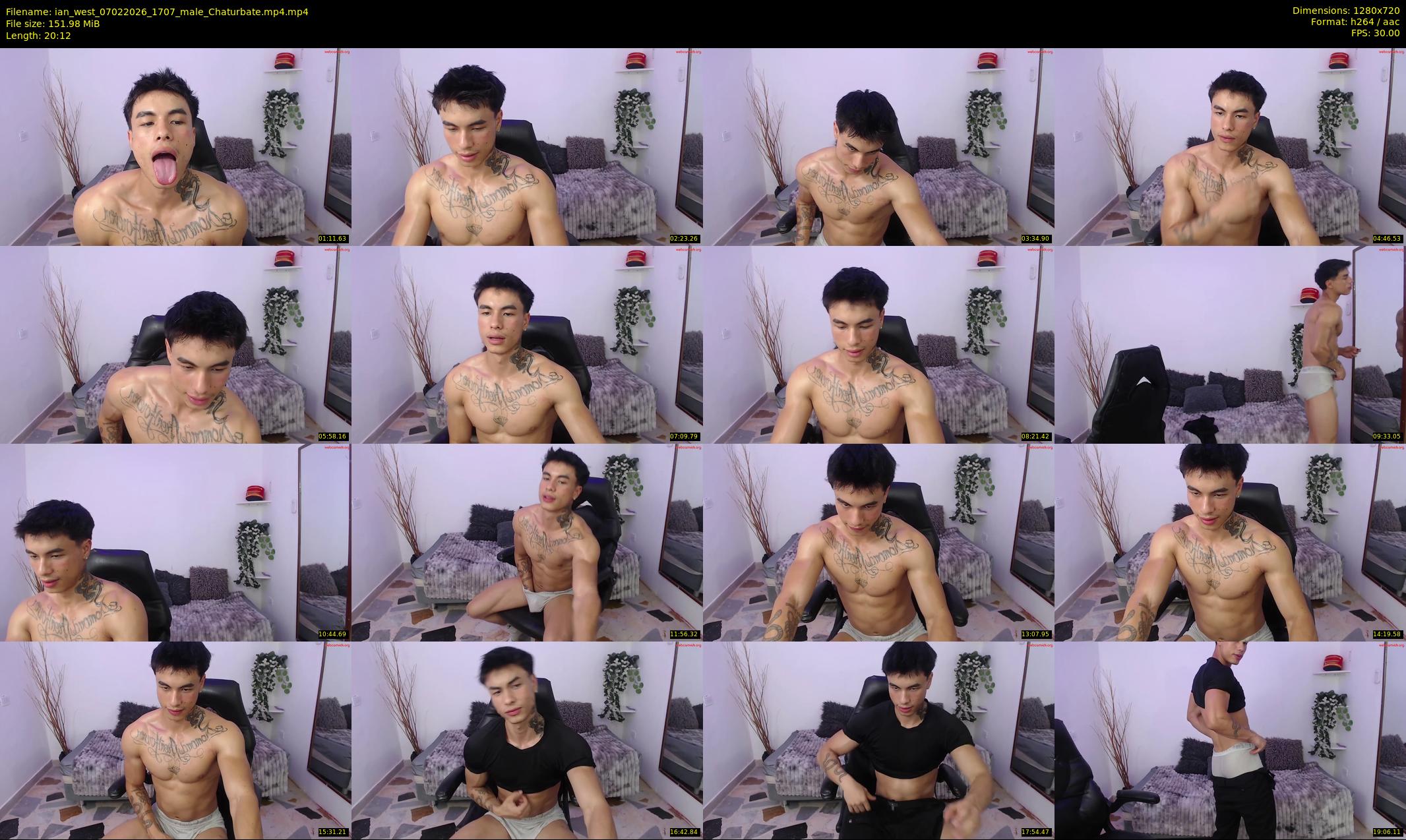 ian_west — 21 minute Chaturbate male cam show recording, 720p, Feb 7, 2026