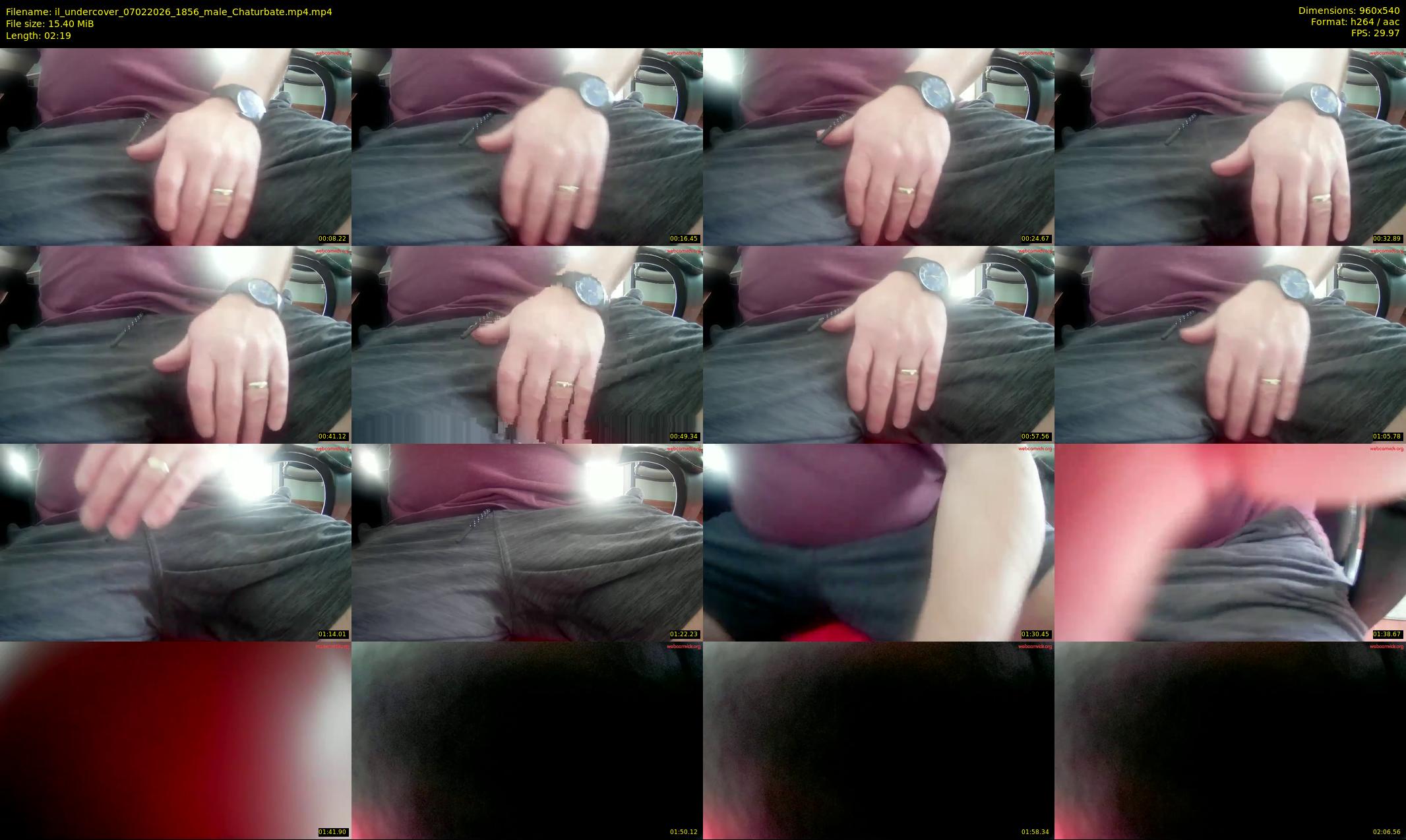 il_undercover — 3 minute Chaturbate male cam show recording, 480p, Feb 7, 2026