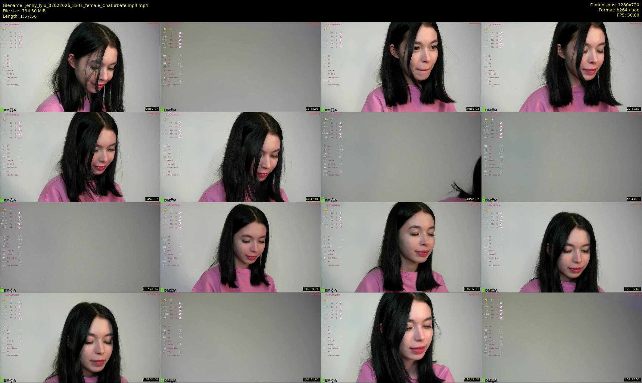 jenny_lylu — 118 minute Chaturbate female cam show recording, 720p, Feb 7, 2026