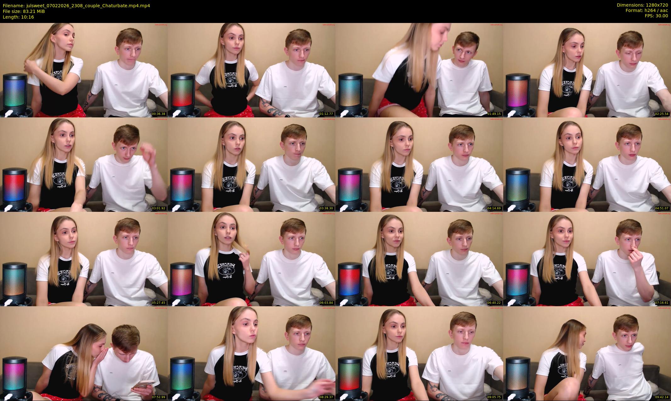 julsweet — 11 minute Chaturbate male cam show recording, 720p, Feb 7, 2026