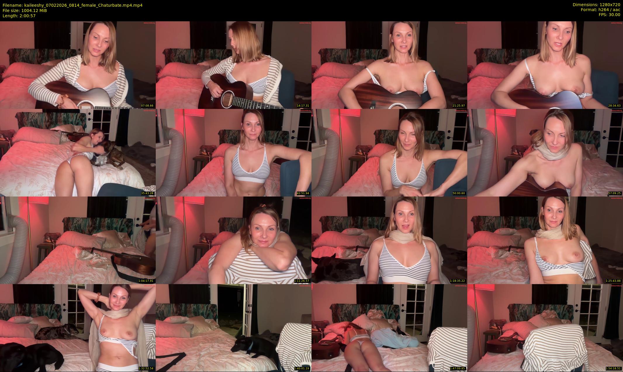 kaileeshy — 121 minute Chaturbate female cam show recording, 720p, Feb 7, 2026