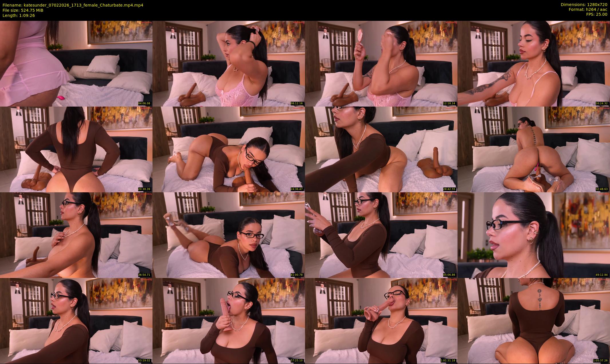 katesunder — 70 minute Chaturbate female cam show recording, 720p, Feb 7, 2026