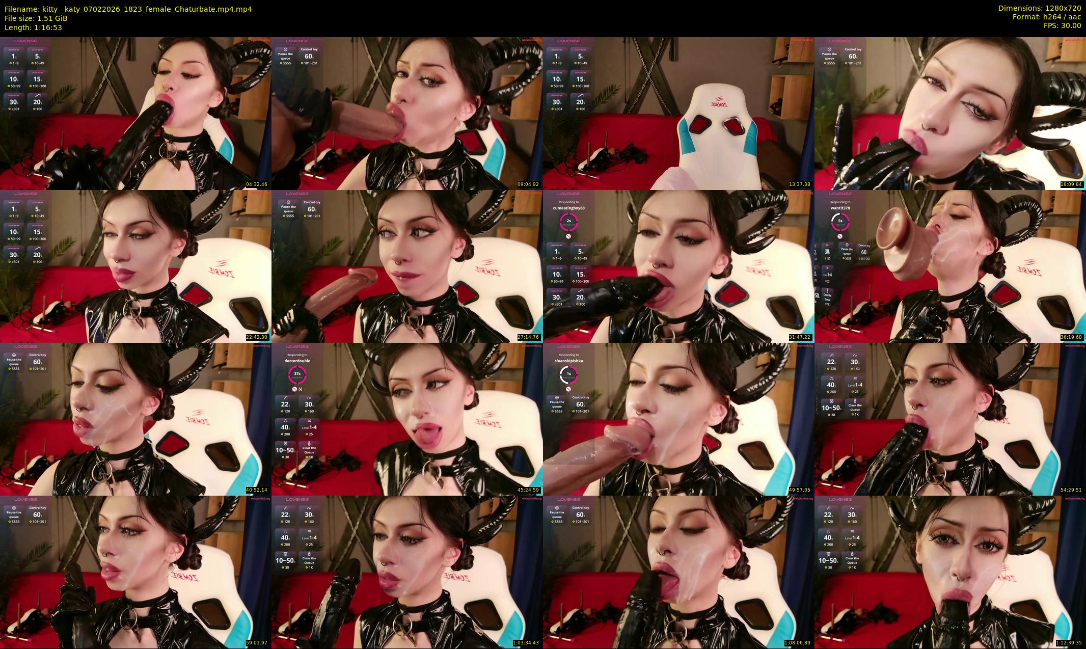 kitty__katy — 77 minute Chaturbate female cam show recording, 720p, Feb 7, 2026