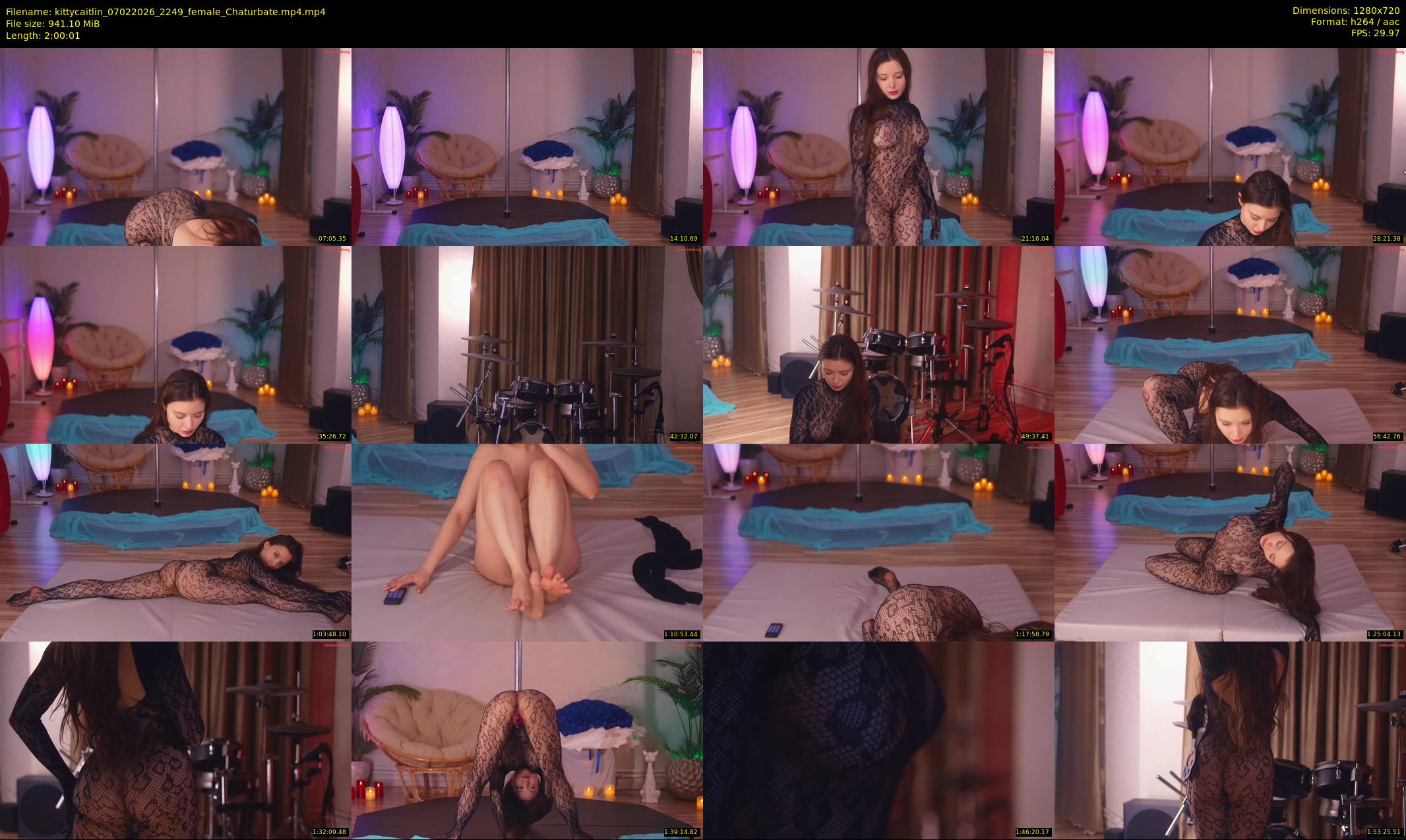 kittycaitlin — 121 minute Chaturbate female cam show recording, 720p, Feb 7, 2026