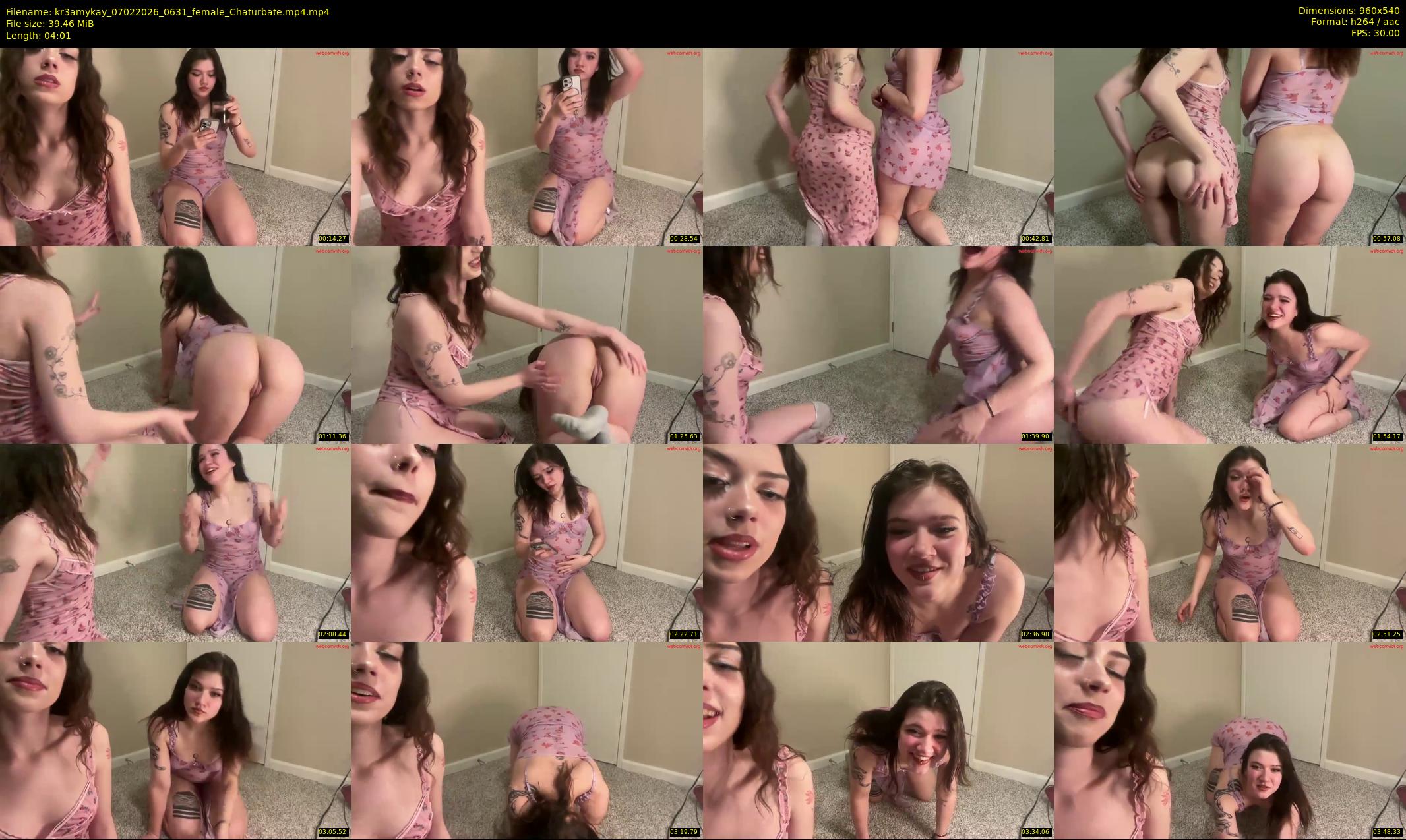 kr3amykay — 5 minute Chaturbate female cam show recording, 480p, Feb 7, 2026