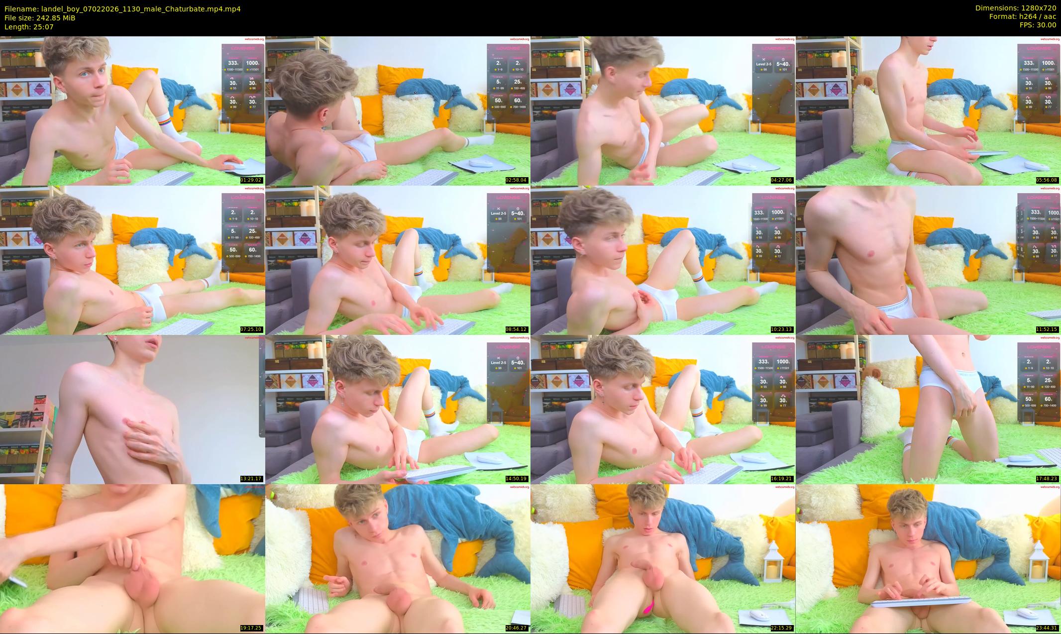 landel_boy — 26 minute Chaturbate male cam show recording, 720p, Feb 7, 2026