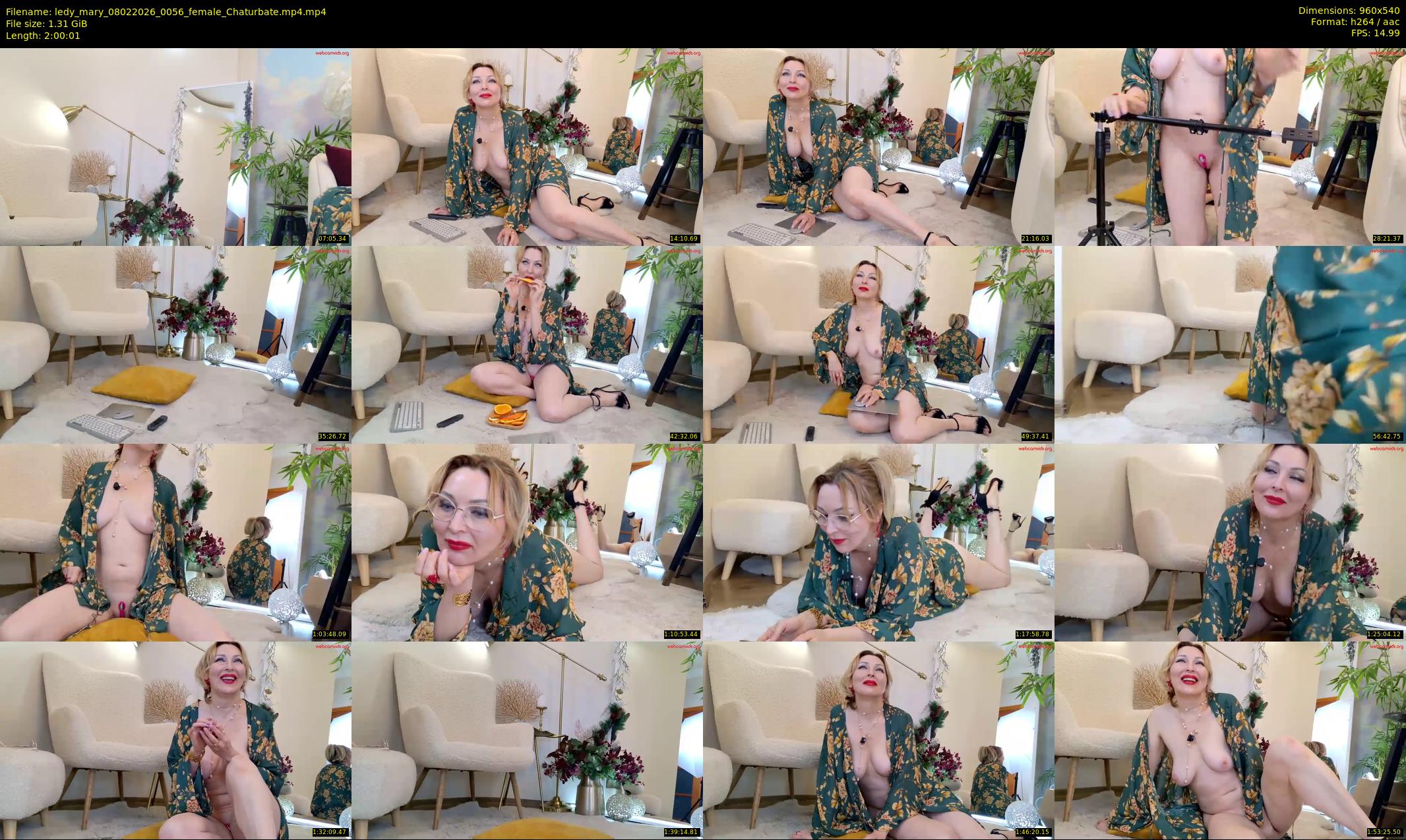 ledy_mary — 121 minute Chaturbate female cam show recording, 480p, Feb 8, 2026