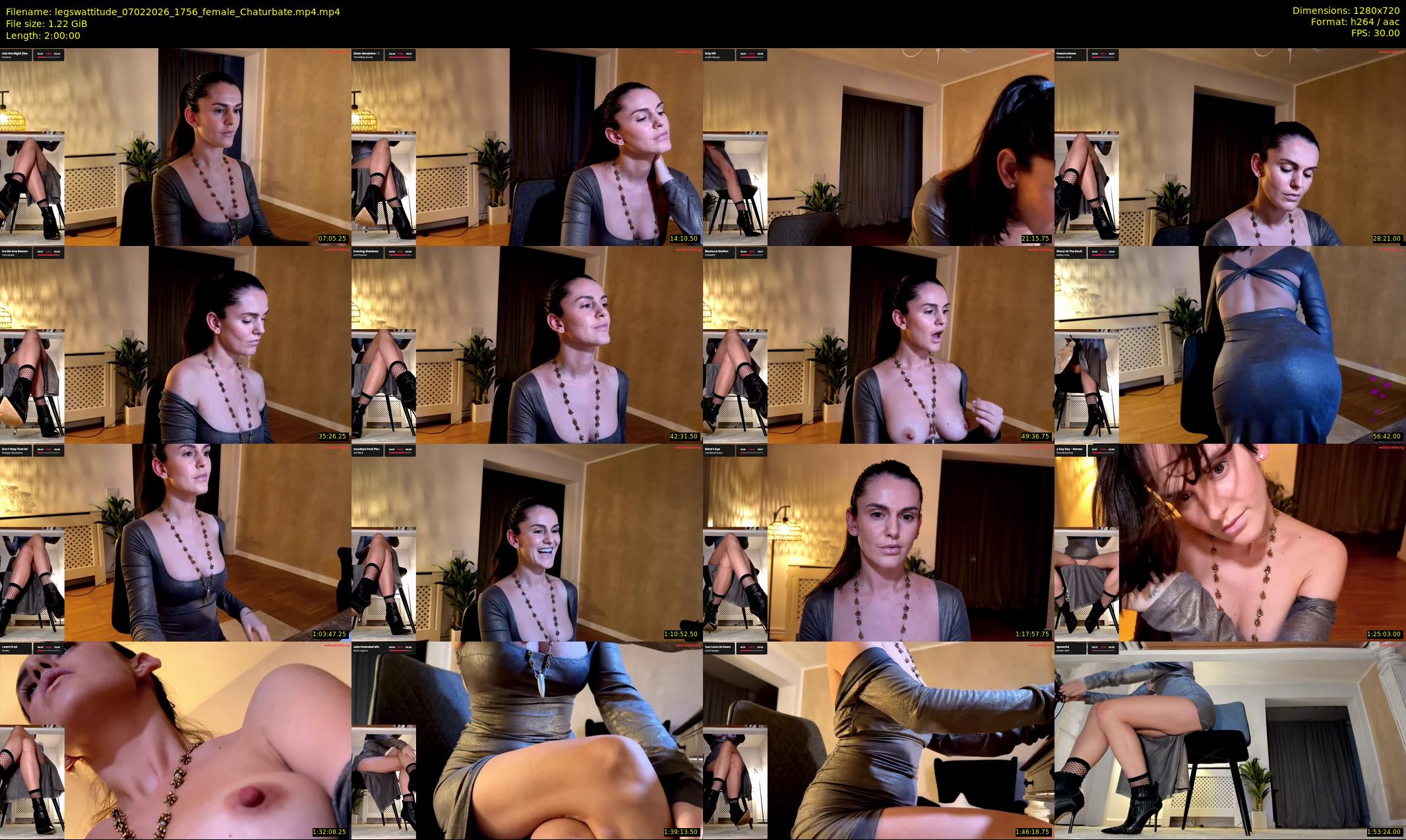 legswattitude — 120 minute Chaturbate female cam show recording, 720p, Feb 7, 2026