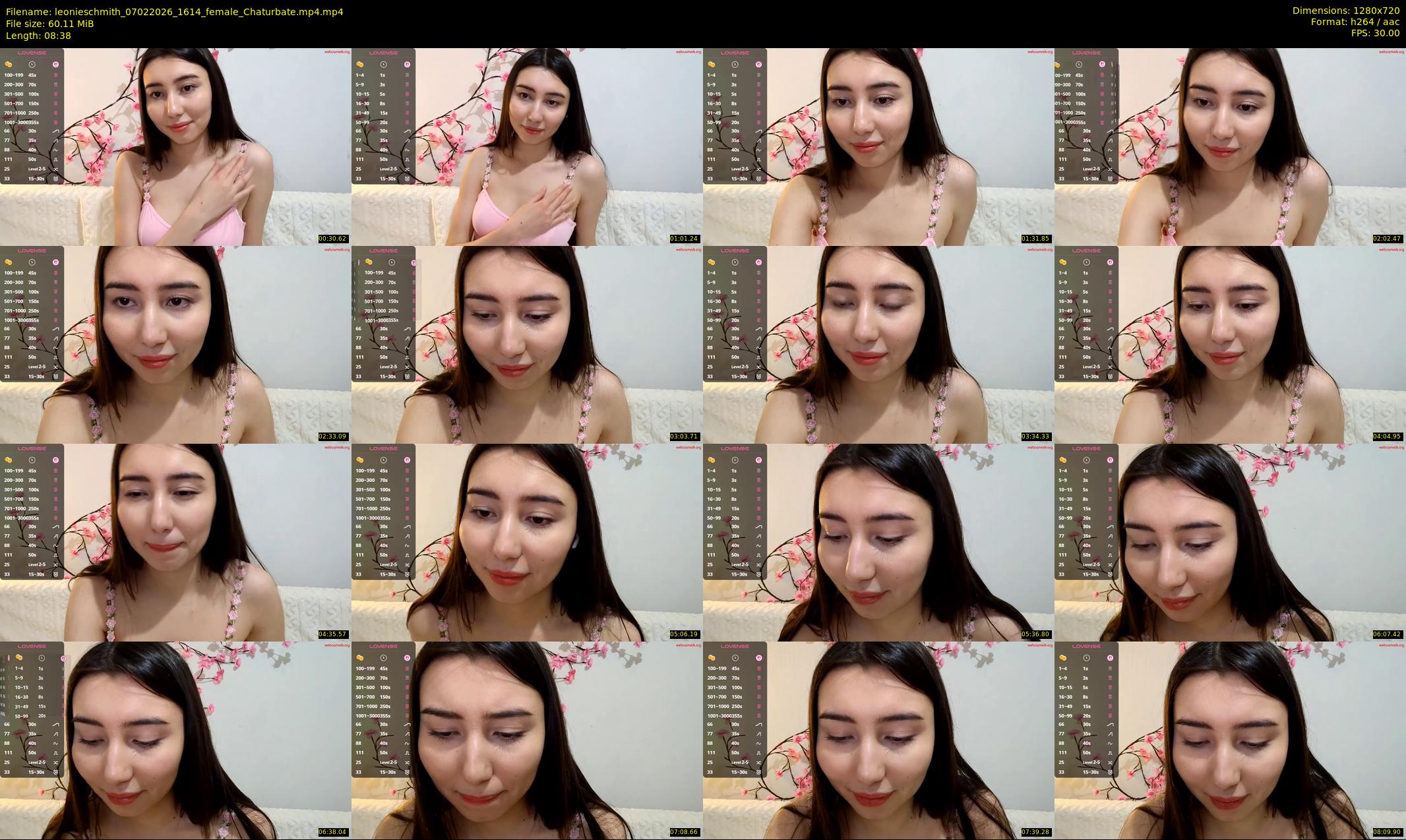 leonieschmith — 9 minute Chaturbate female cam show recording, 720p, Feb 7, 2026
