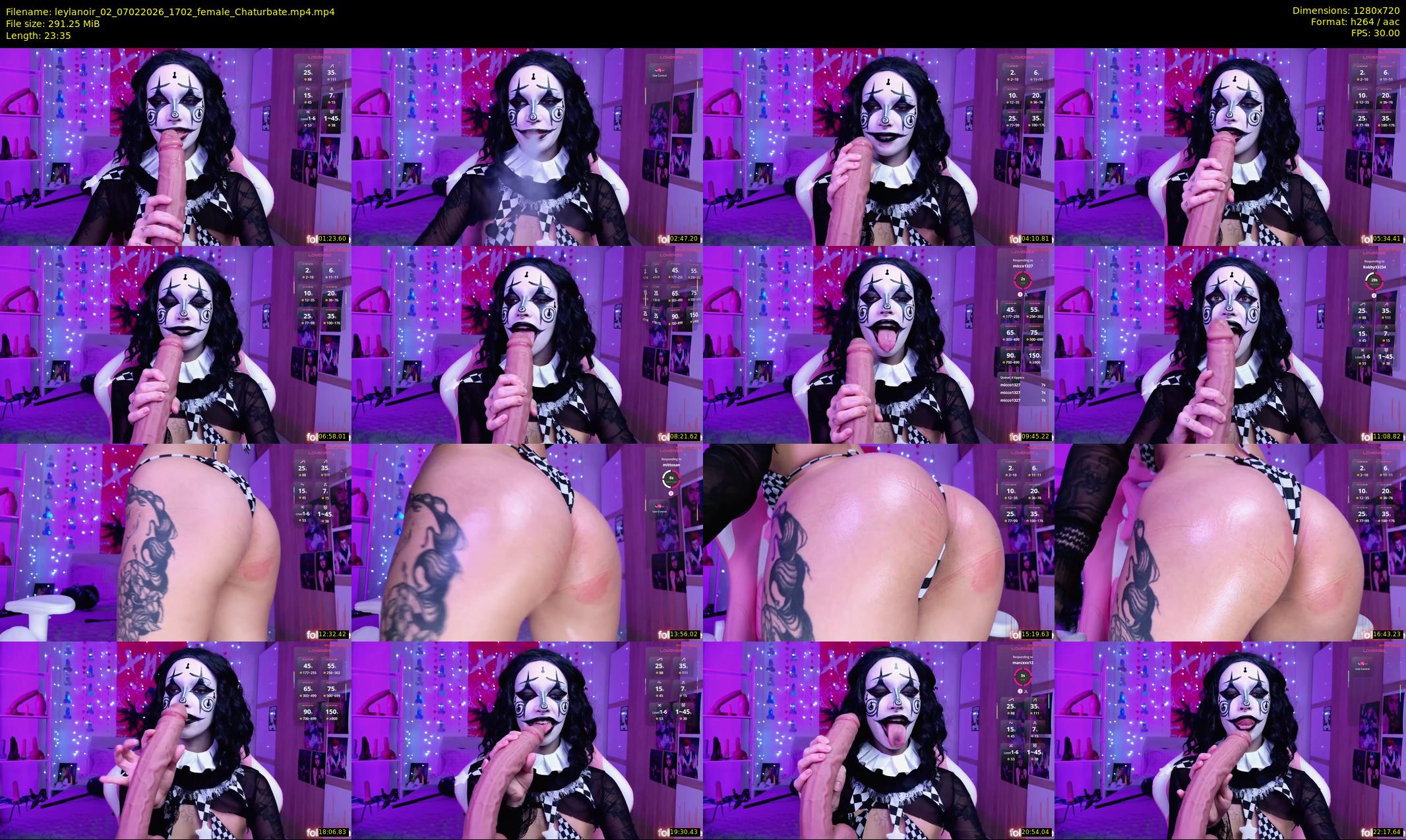 leylanoir_02 — 24 minute Chaturbate female cam show recording, 720p, Feb 7, 2026