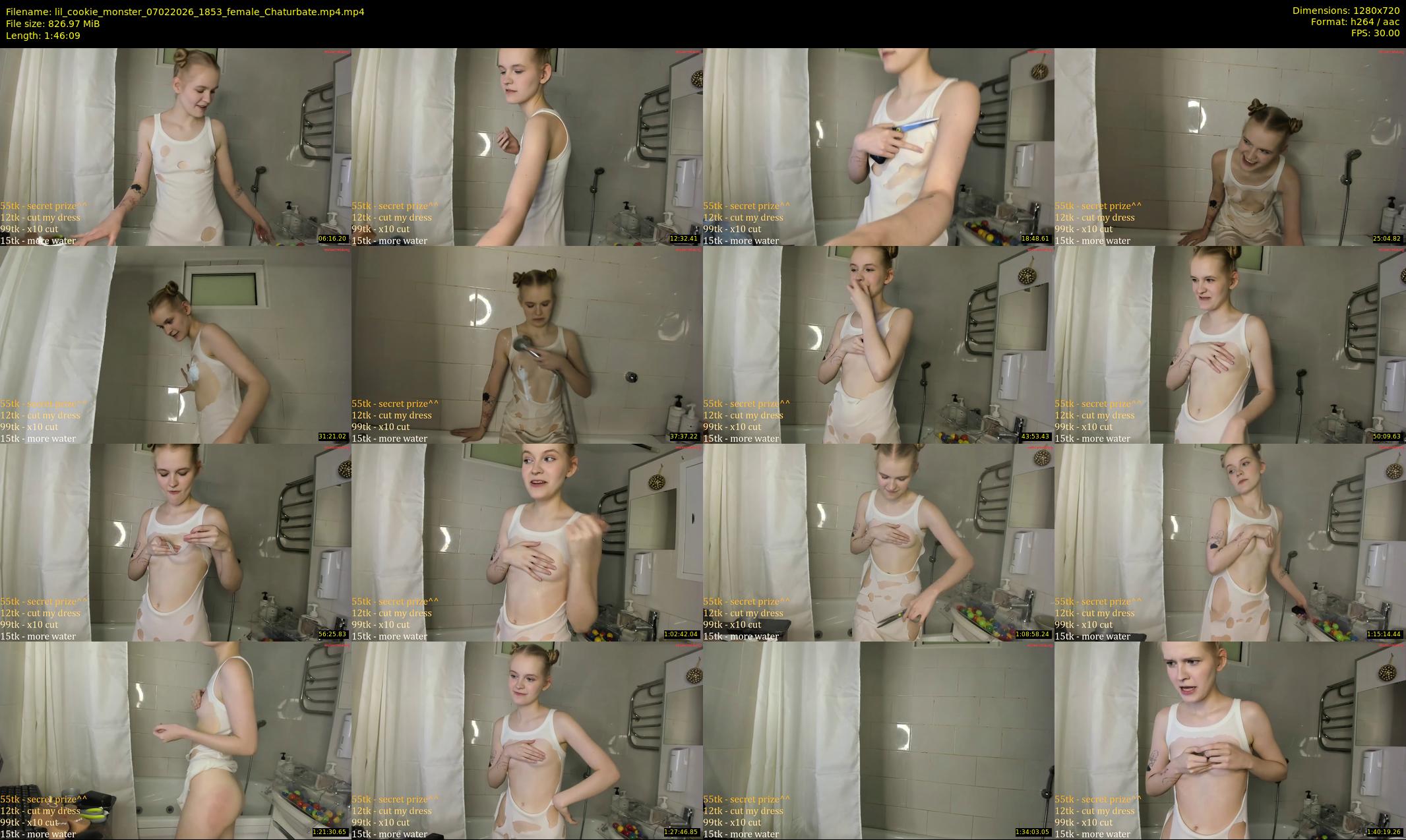 lil_cookie_monster — 107 minute Chaturbate female cam show recording, 720p, Feb 7, 2026
