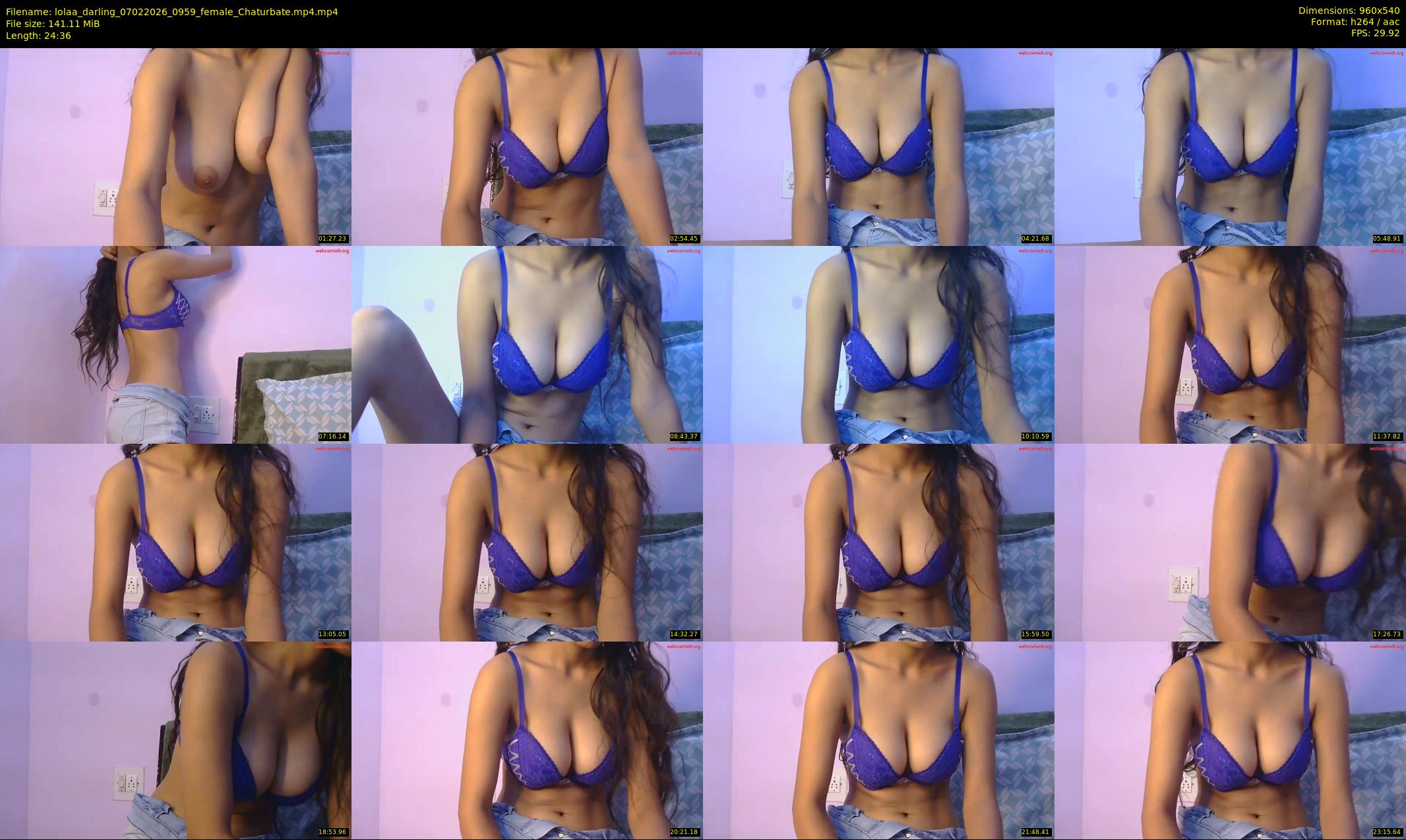 lolaa_darling — 25 minute Chaturbate female cam show recording, 480p, Feb 7, 2026