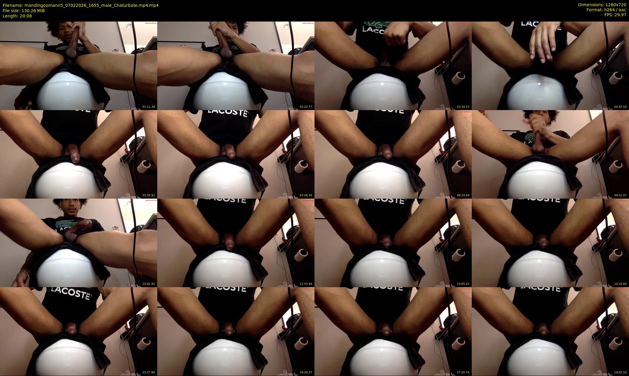 mandingoomann5 — 21 minute Chaturbate male cam show recording, 720p, Feb 7, 2026