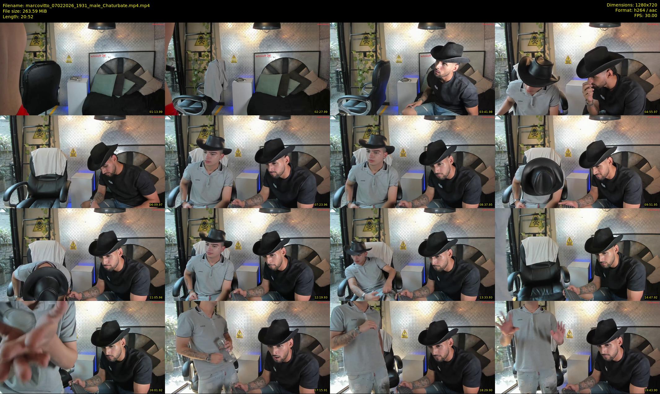 marcovitto — 21 minute Chaturbate couple cam show recording, 720p, Feb 7, 2026