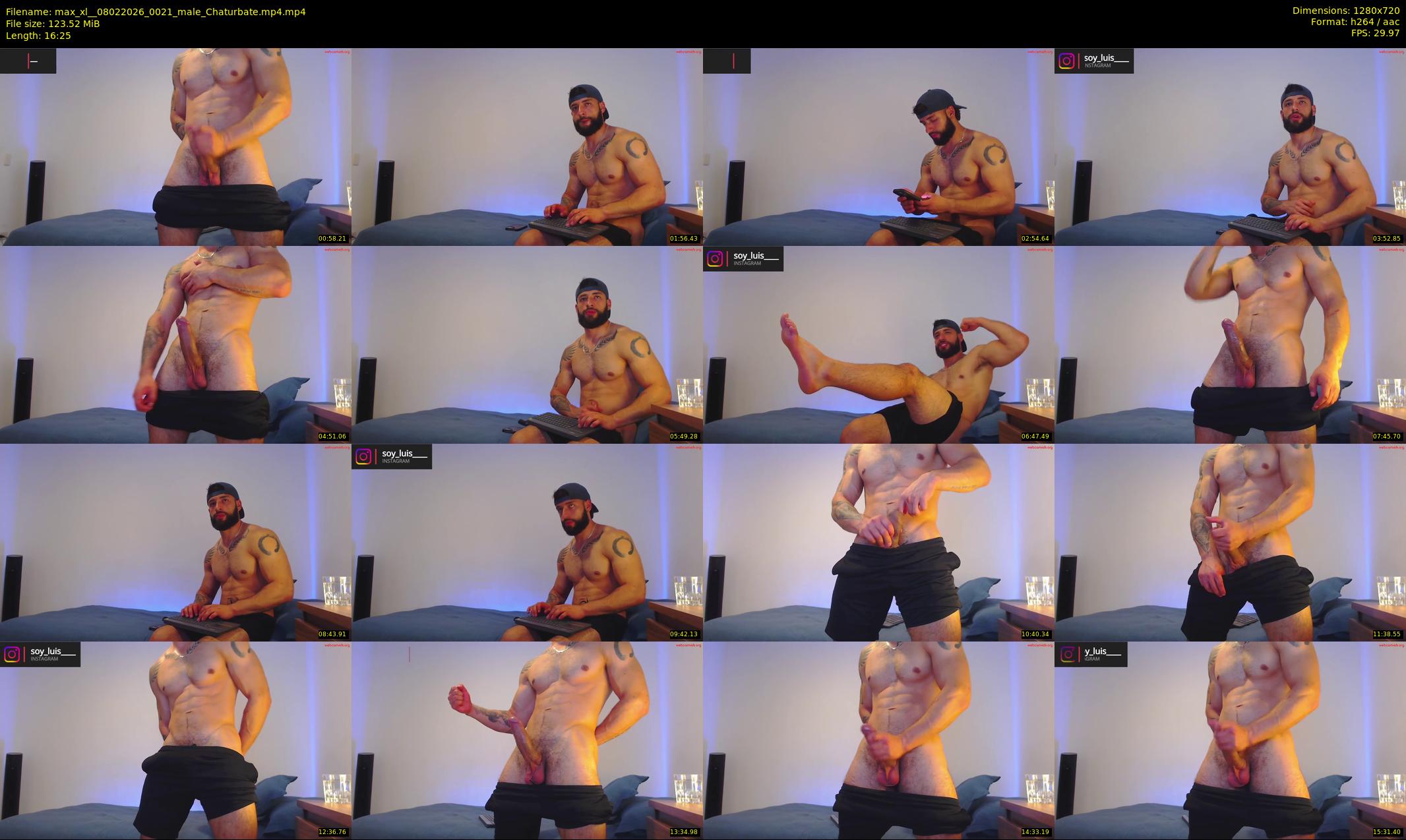 max_xl_ — 17 minute Chaturbate male cam show recording, 720p, Feb 8, 2026