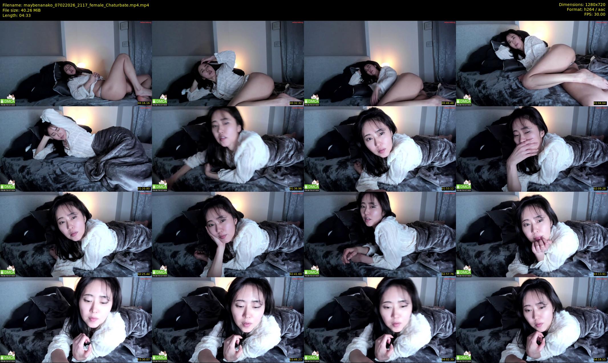maybenanako — 5 minute Chaturbate female cam show recording, 720p, Feb 7, 2026
