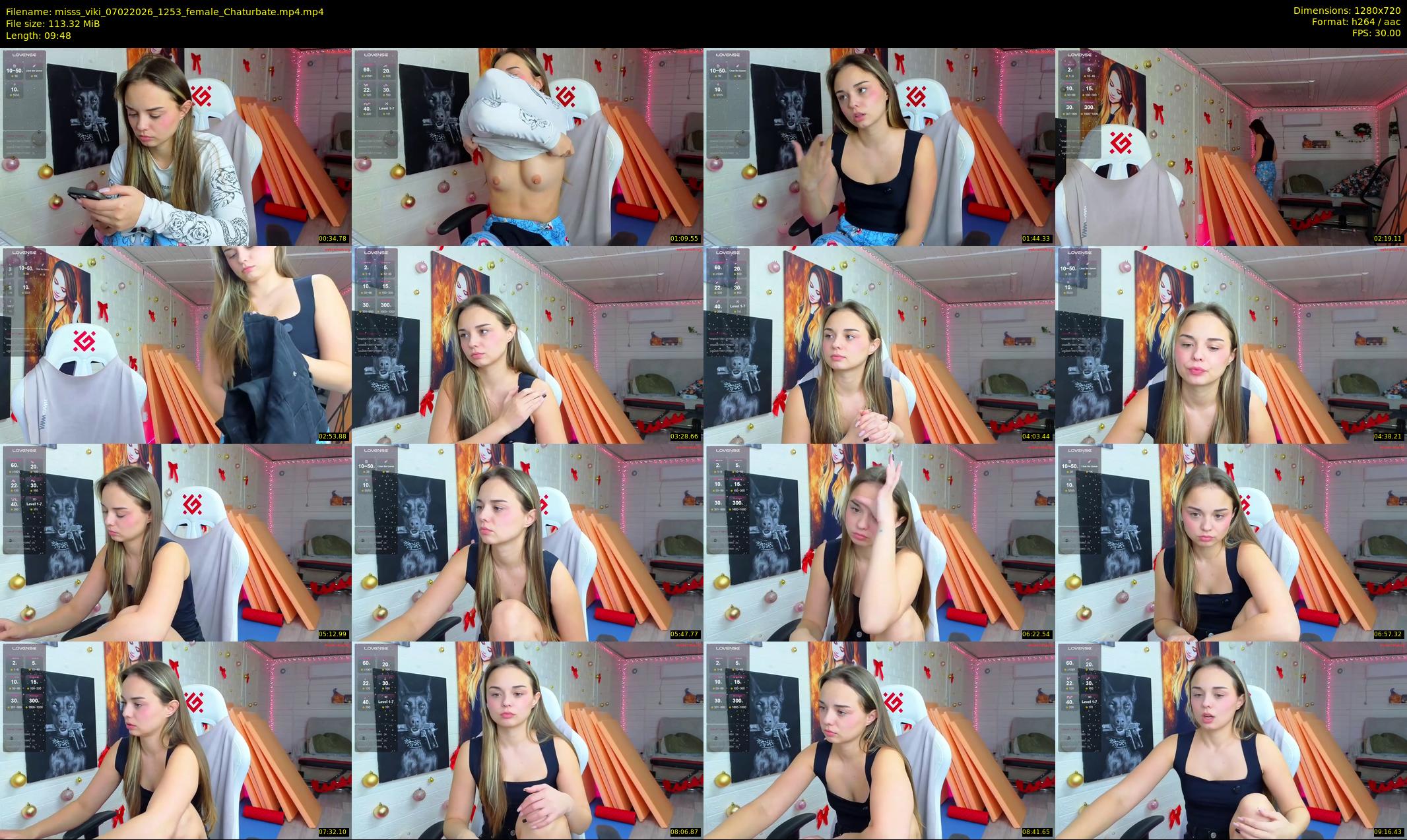 misss_viki — 10 minute Chaturbate couple cam show recording, 720p, Feb 7, 2026