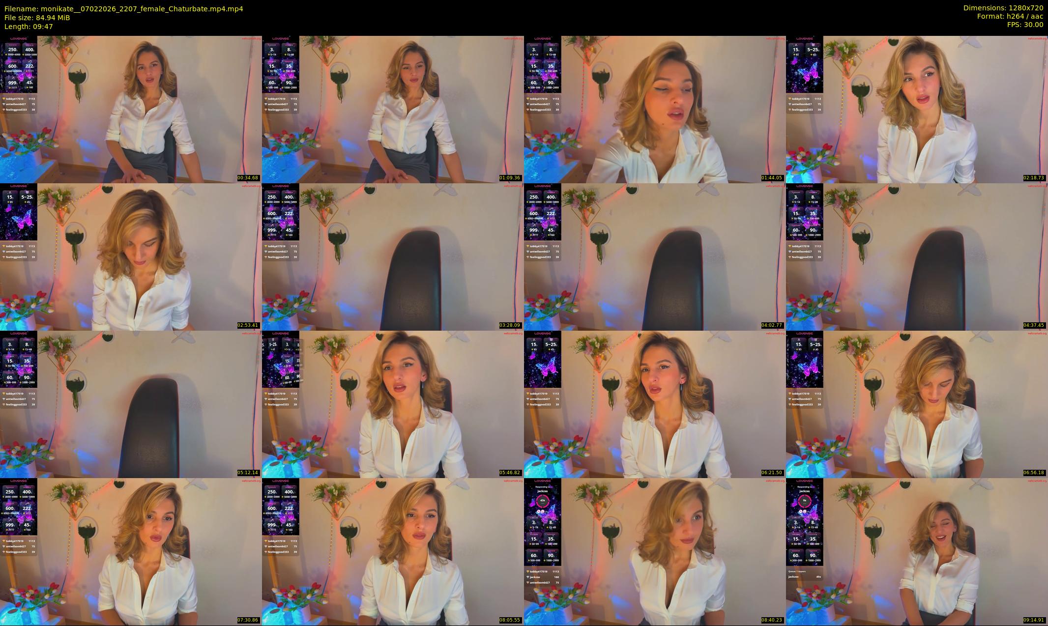 monikate_ — 10 minute Chaturbate couple cam show recording, 720p, Feb 7, 2026