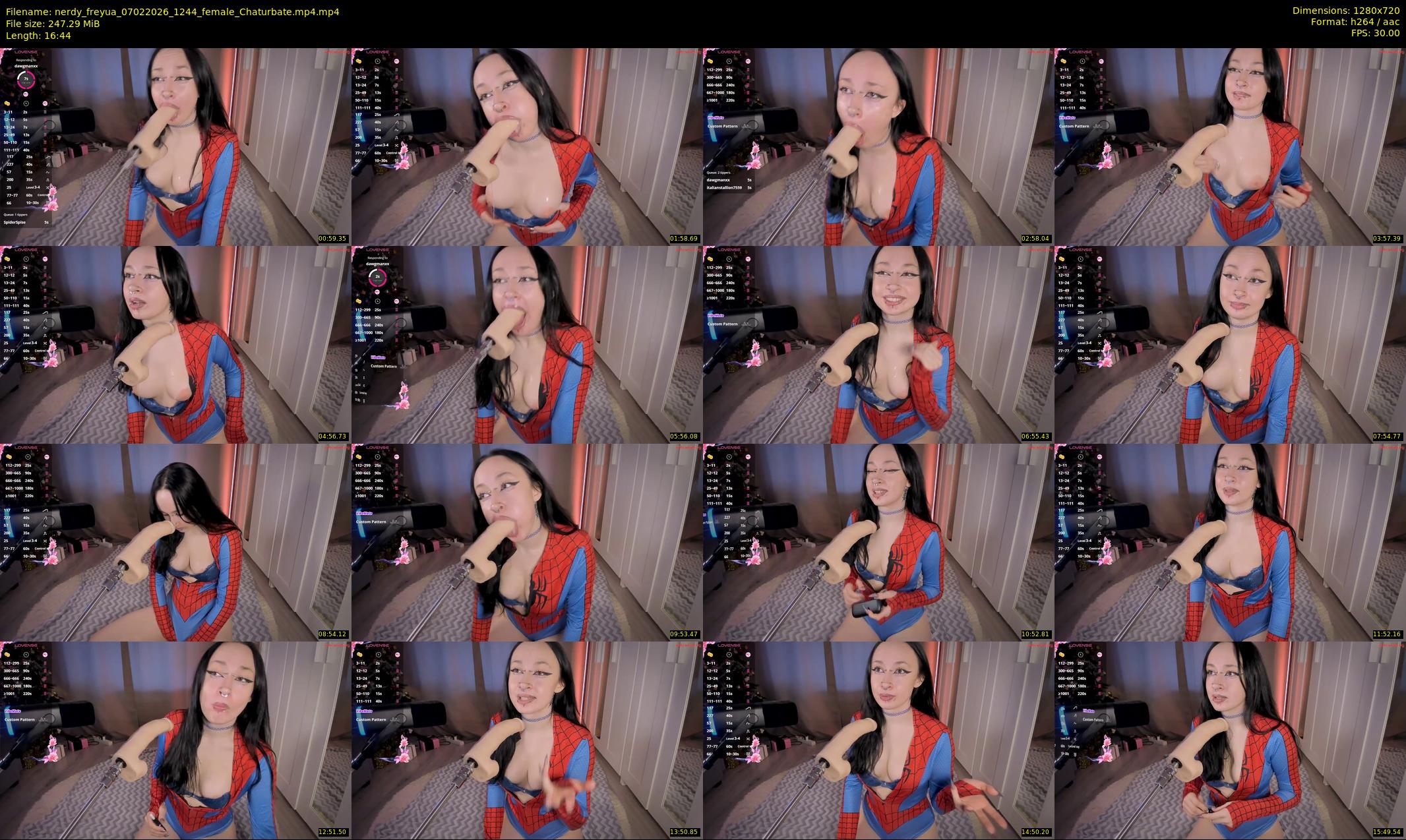 nerdy_freyua — 17 minute Chaturbate female cam show recording, 720p, Feb 7, 2026