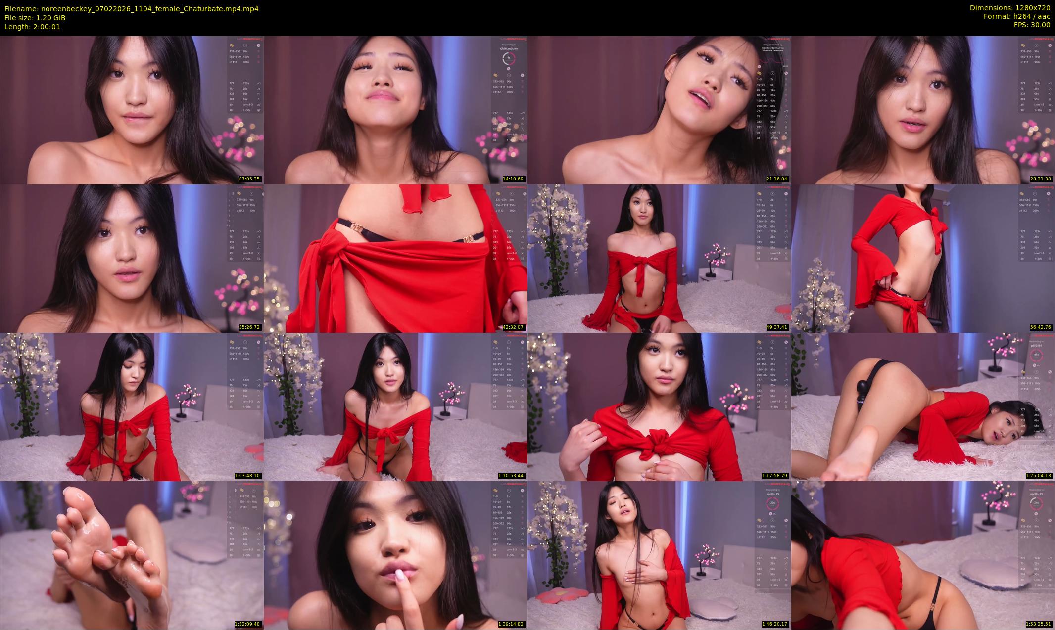 noreenbeckey — 121 minute Chaturbate female cam show recording, 720p, Feb 7, 2026