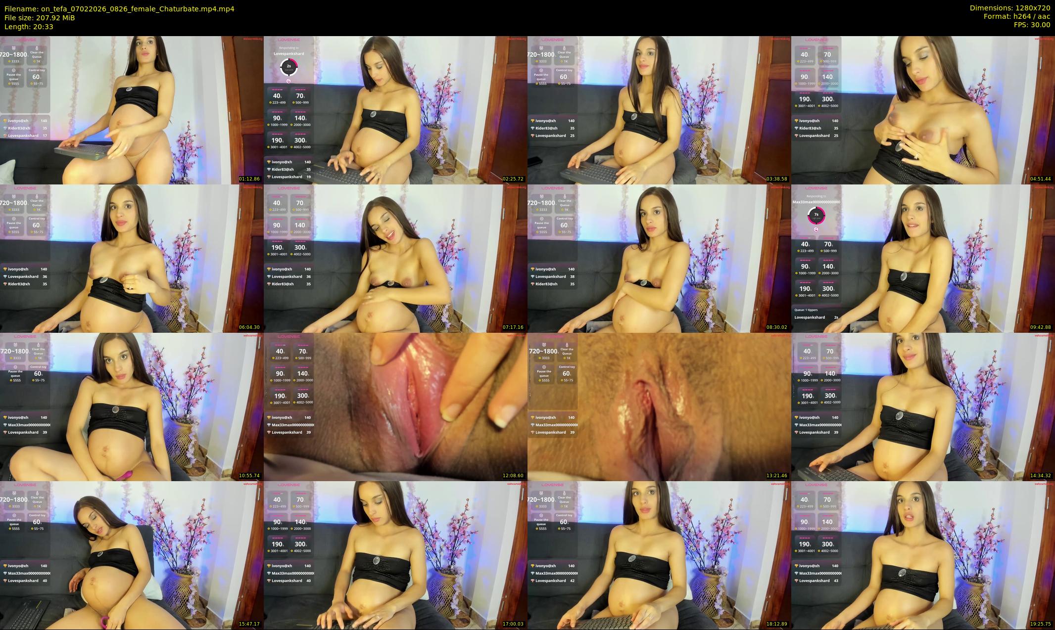 on_tefa — 21 minute Chaturbate female cam show recording, 720p, Feb 7, 2026