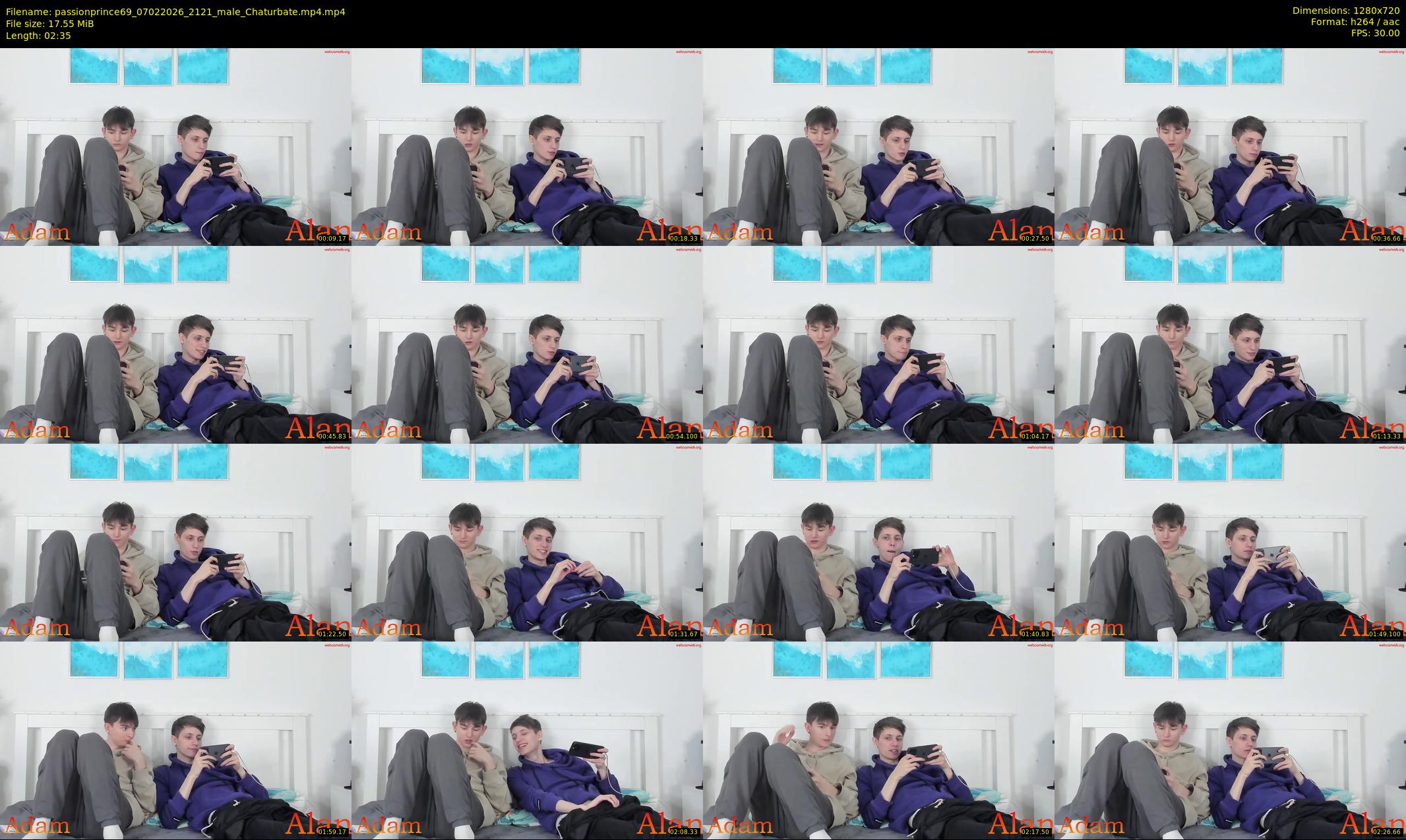 passionprince69 — 3 minute Chaturbate male cam show recording, 720p, Feb 7, 2026