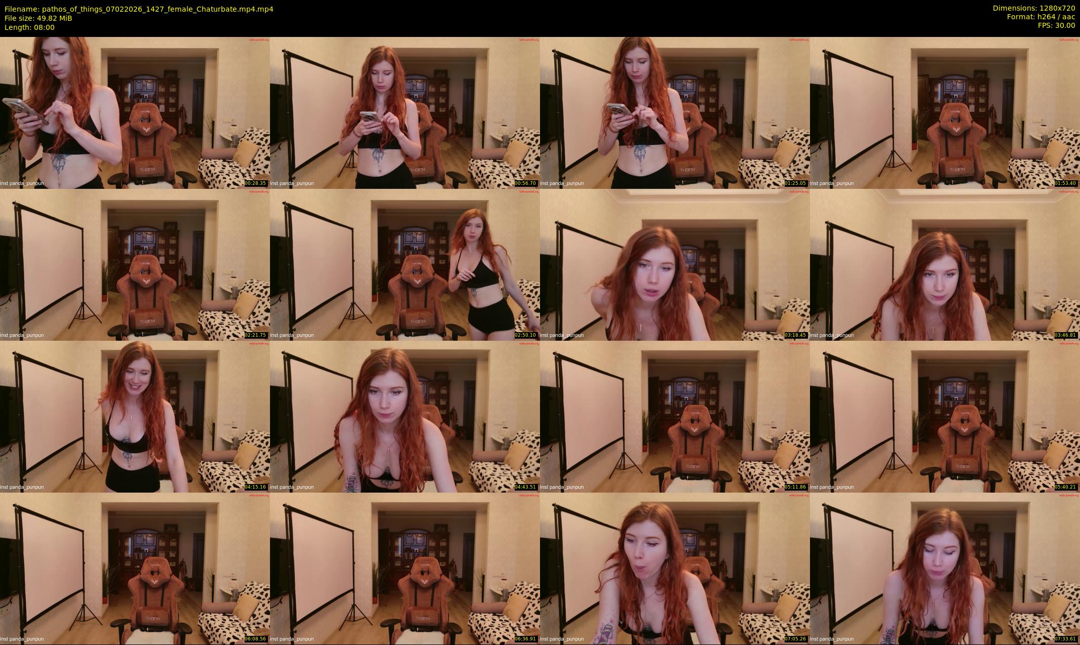 pathos_of_things — 8 minute Chaturbate female cam show recording, 720p, Feb 7, 2026