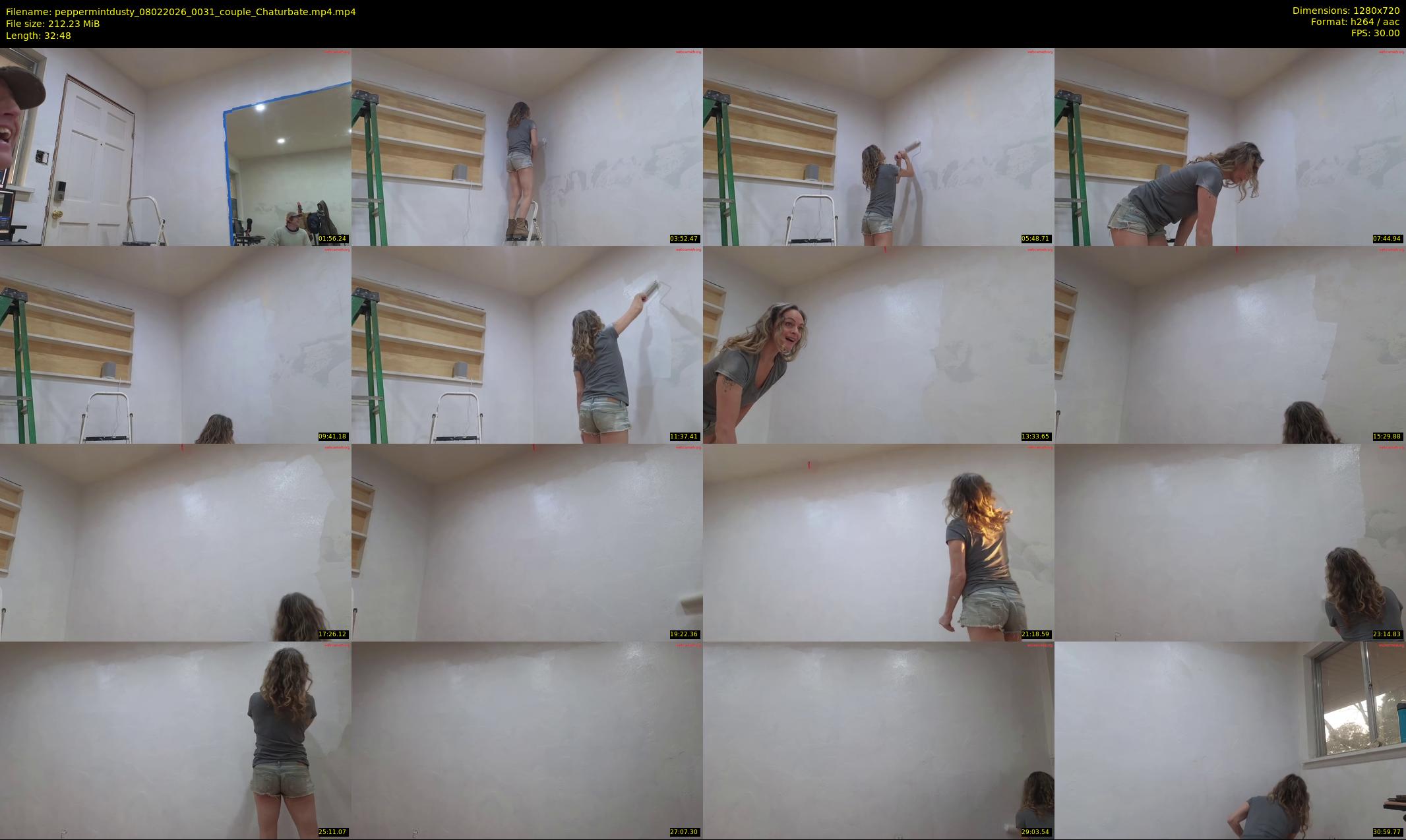 peppermintdusty — 33 minute Chaturbate couple cam show recording, 720p, Feb 8, 2026