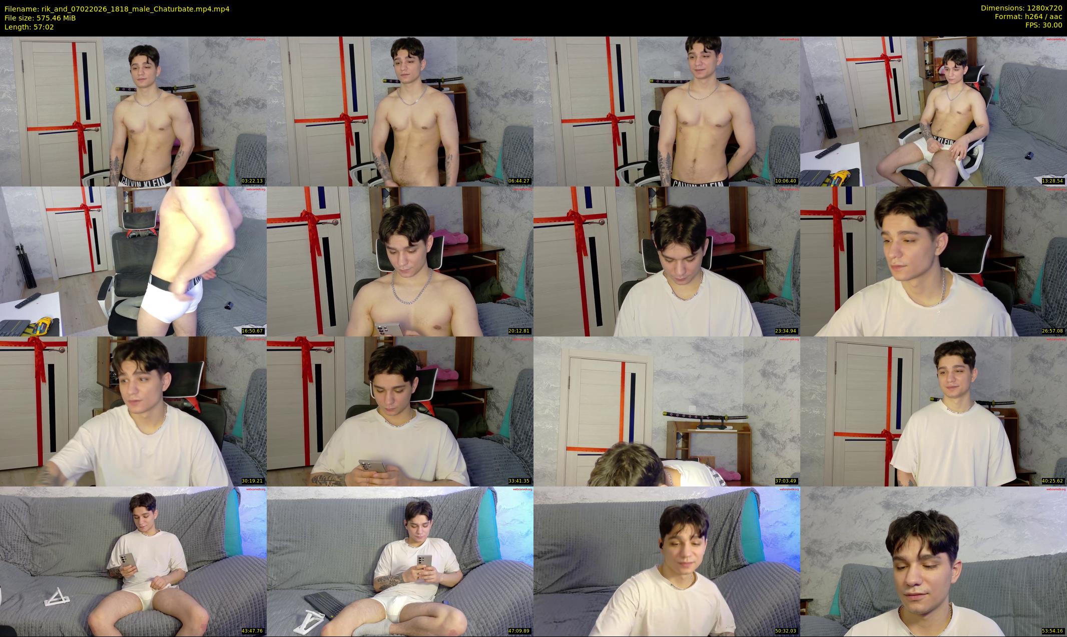 rik_and — 58 minute Chaturbate male cam show recording, 720p, Feb 7, 2026