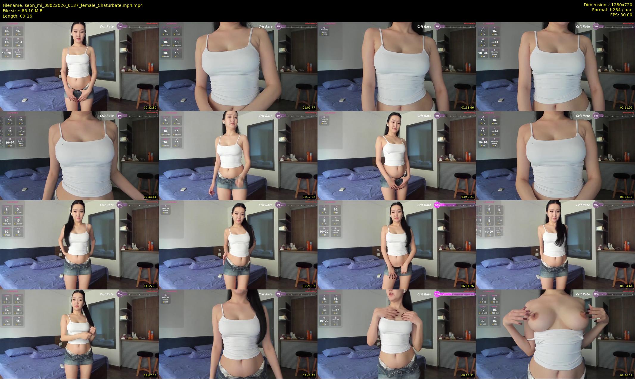 seon_mi — 10 minute Chaturbate female cam show recording, 720p, Feb 8, 2026