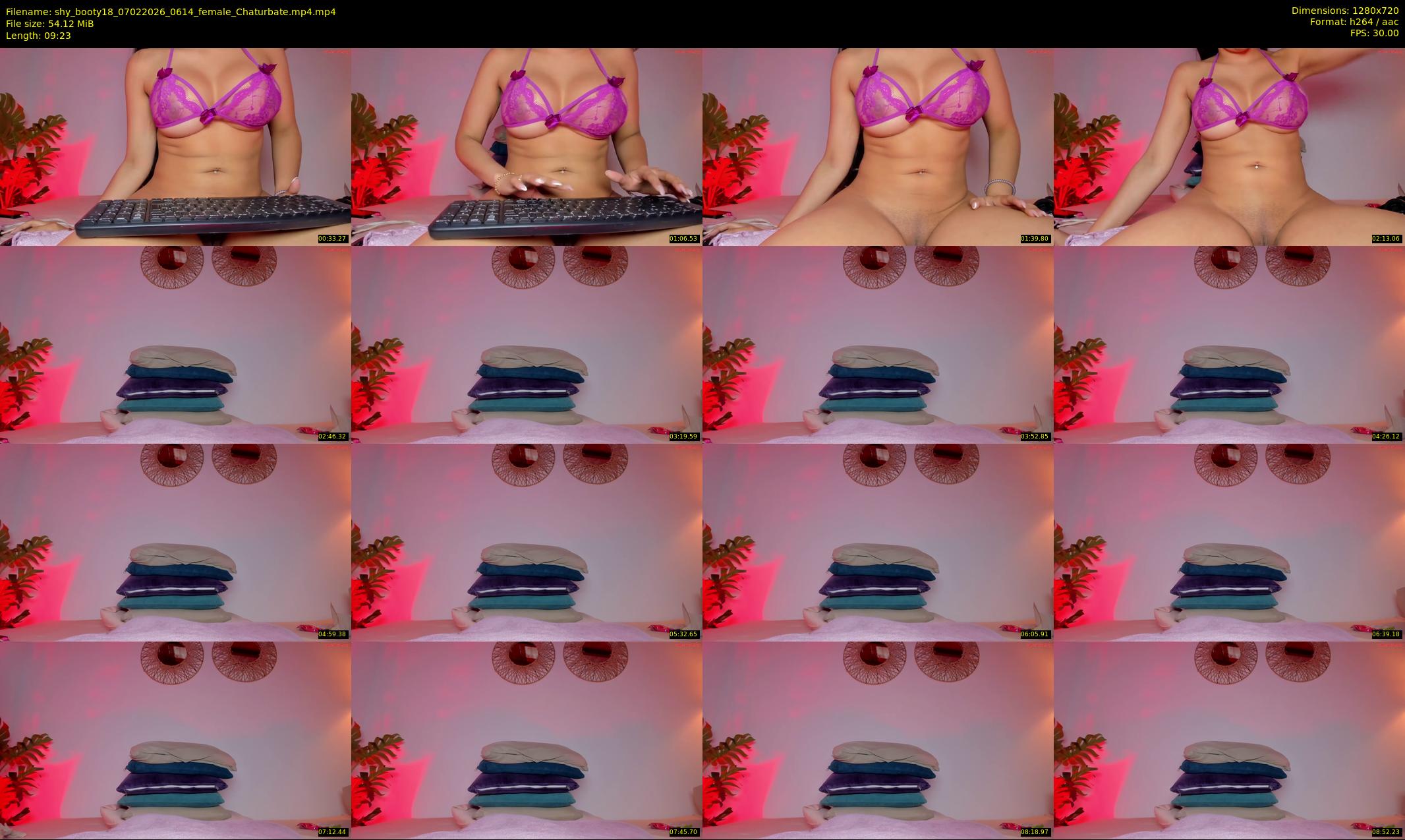 shy_booty18 — 10 minute Chaturbate female cam show recording, 720p, Feb 7, 2026